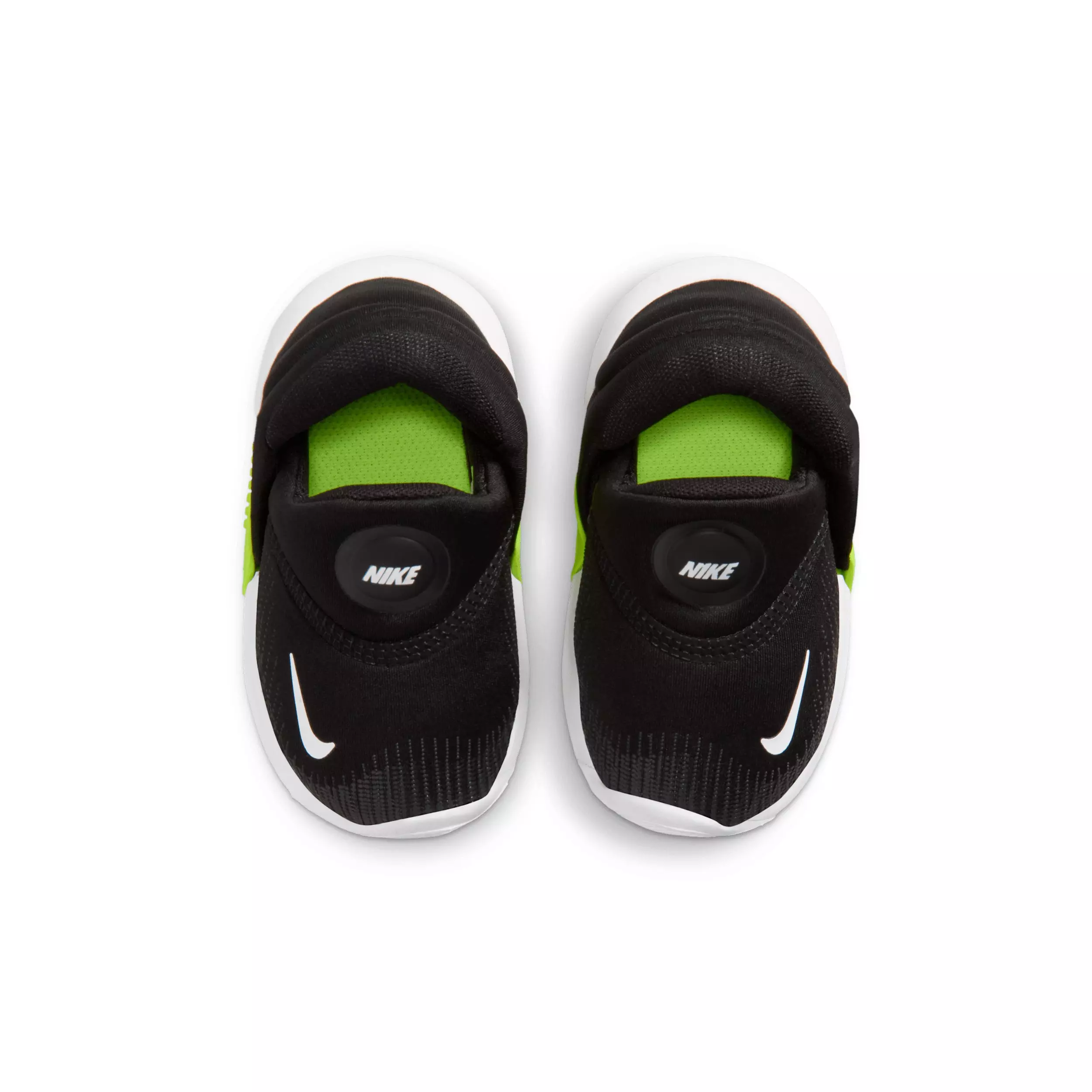 Nike Swoosh Go "Black/Volt/Anthracite/White" Infant Boys' Shoe - BLACK/VOLT/ANTHRACITE/WHITE