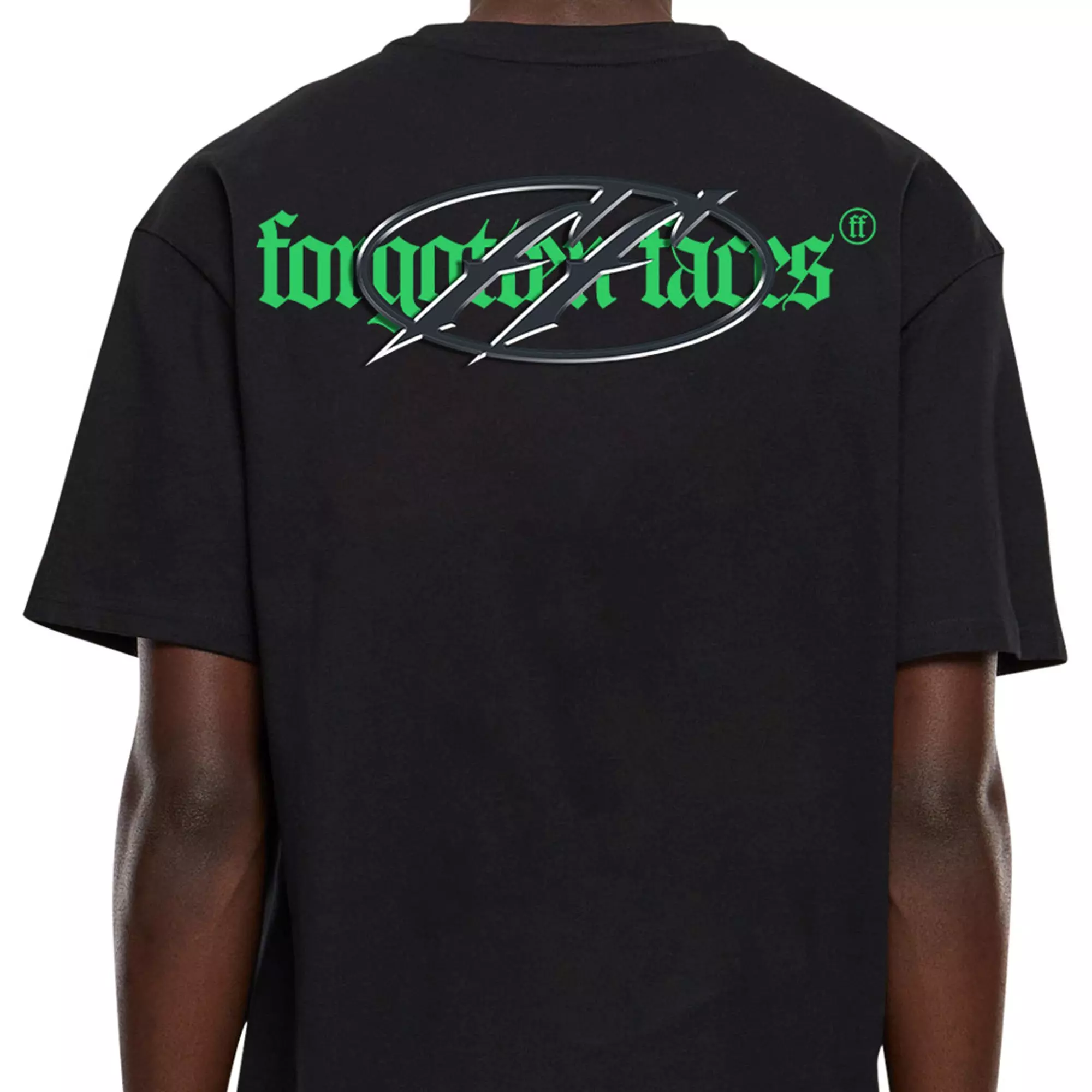 Forgotten Faces Men's Skull Chick Tee - BLACK