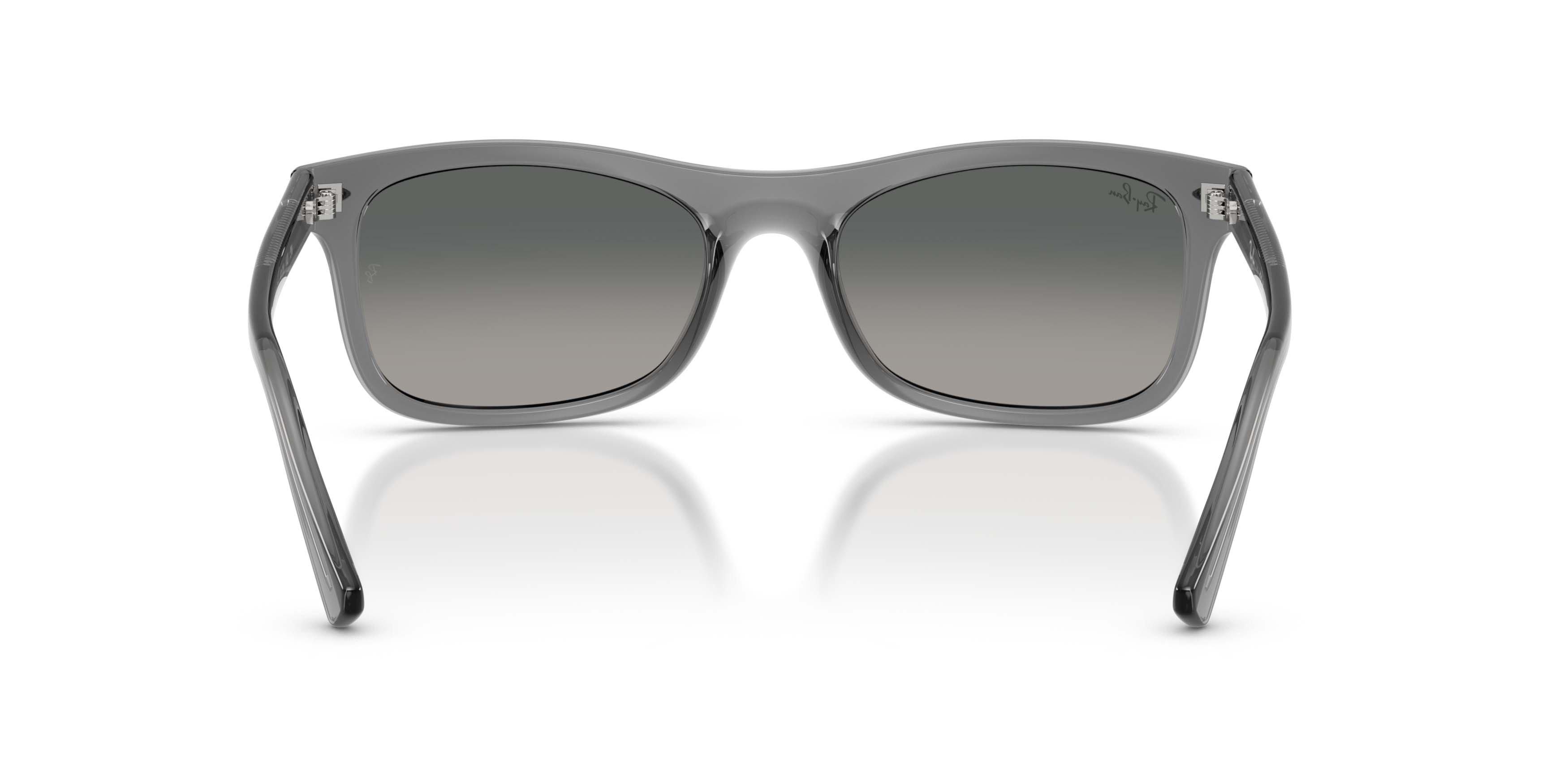 Ray-Ban RB2226 Grey Gradient Sunglasses &ndash; Polished Transparent Grey - GREY Thumbnail View 4
