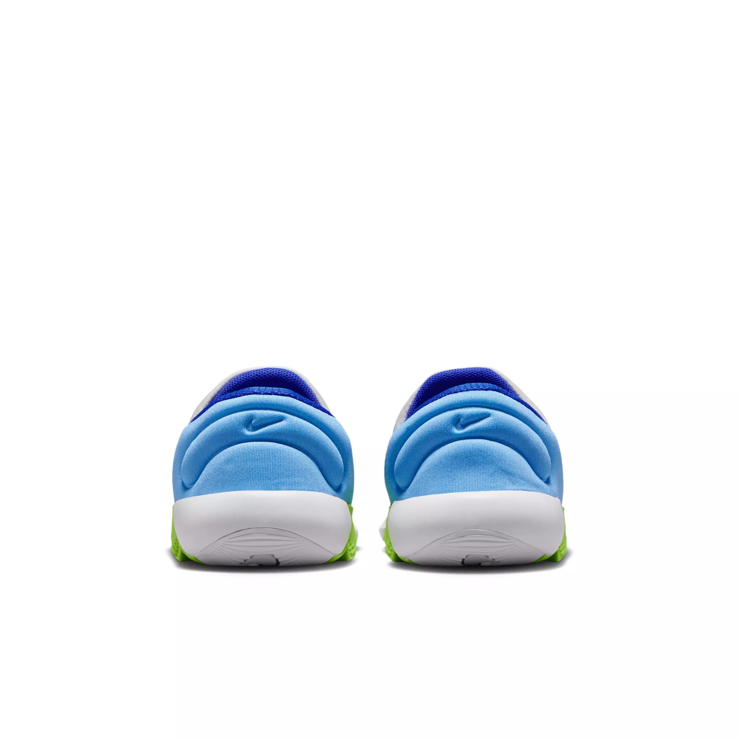 Nike Swoosh Go "Football Grey/Football Blue/Volt/University Red" Infant Boys' Shoe - GREY/BLUE/VOLT/RED