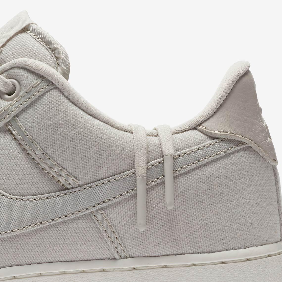 air force 1 low canvas light bone
