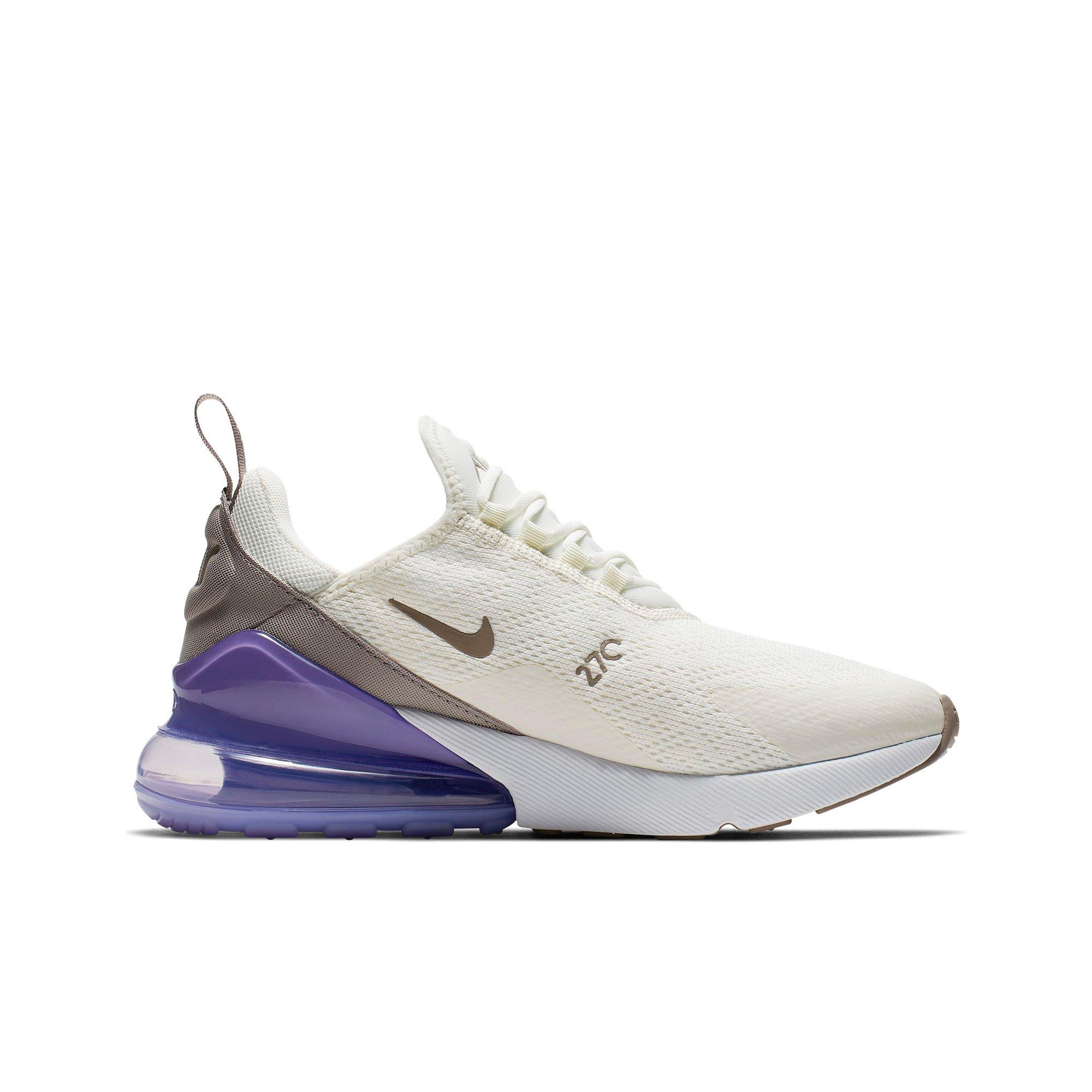 nike air max 270 womens white and purple