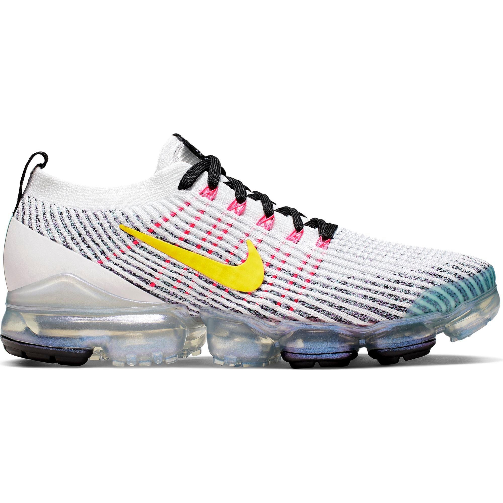 nike air vapormax flyknit 3 white dynamic yellow