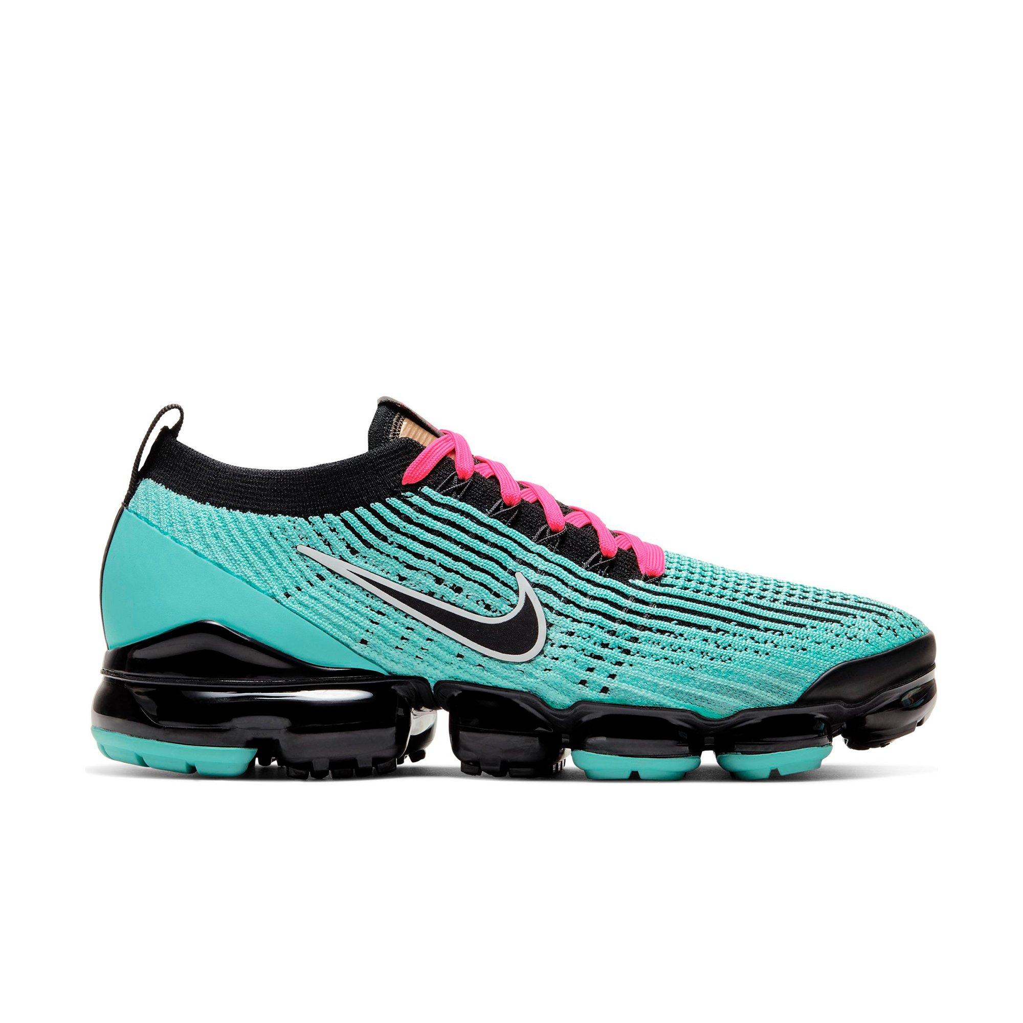 turquoise and pink vapormax