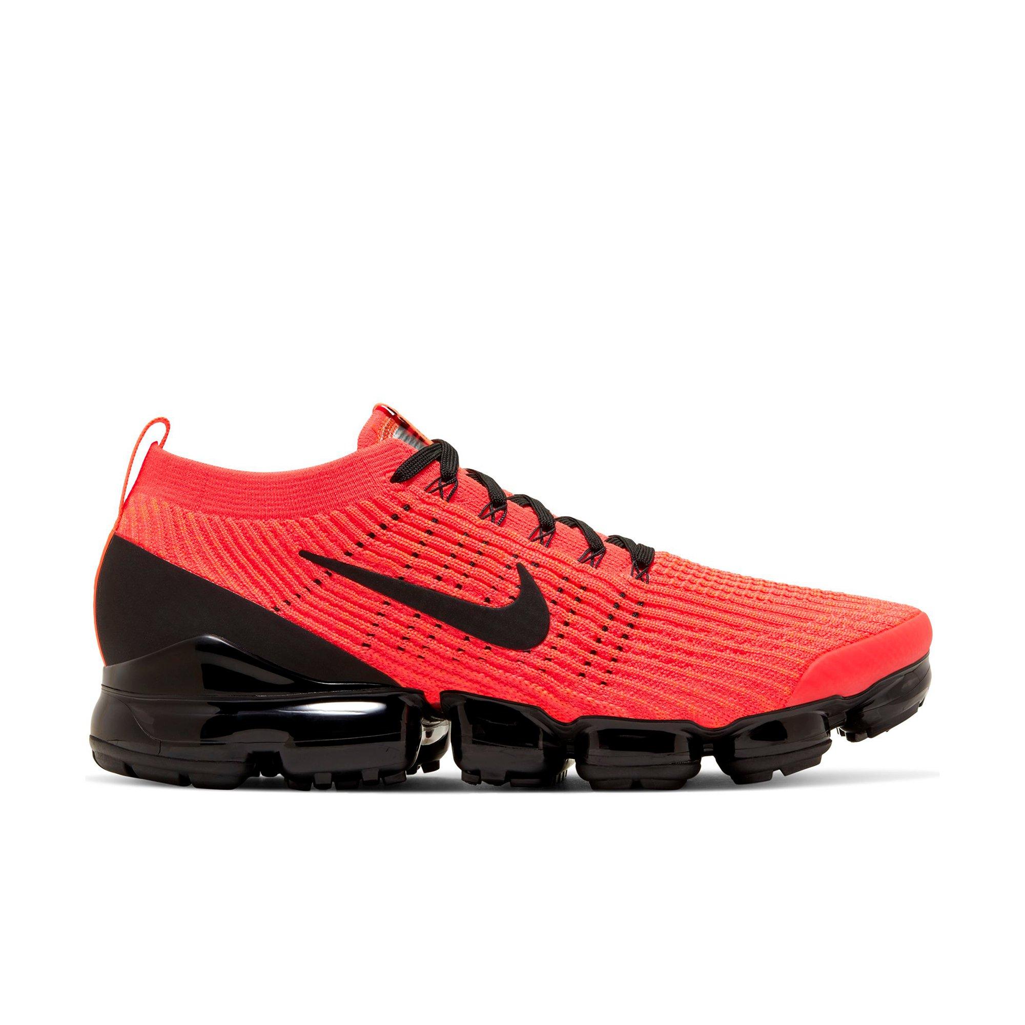 vapormax nike red and black