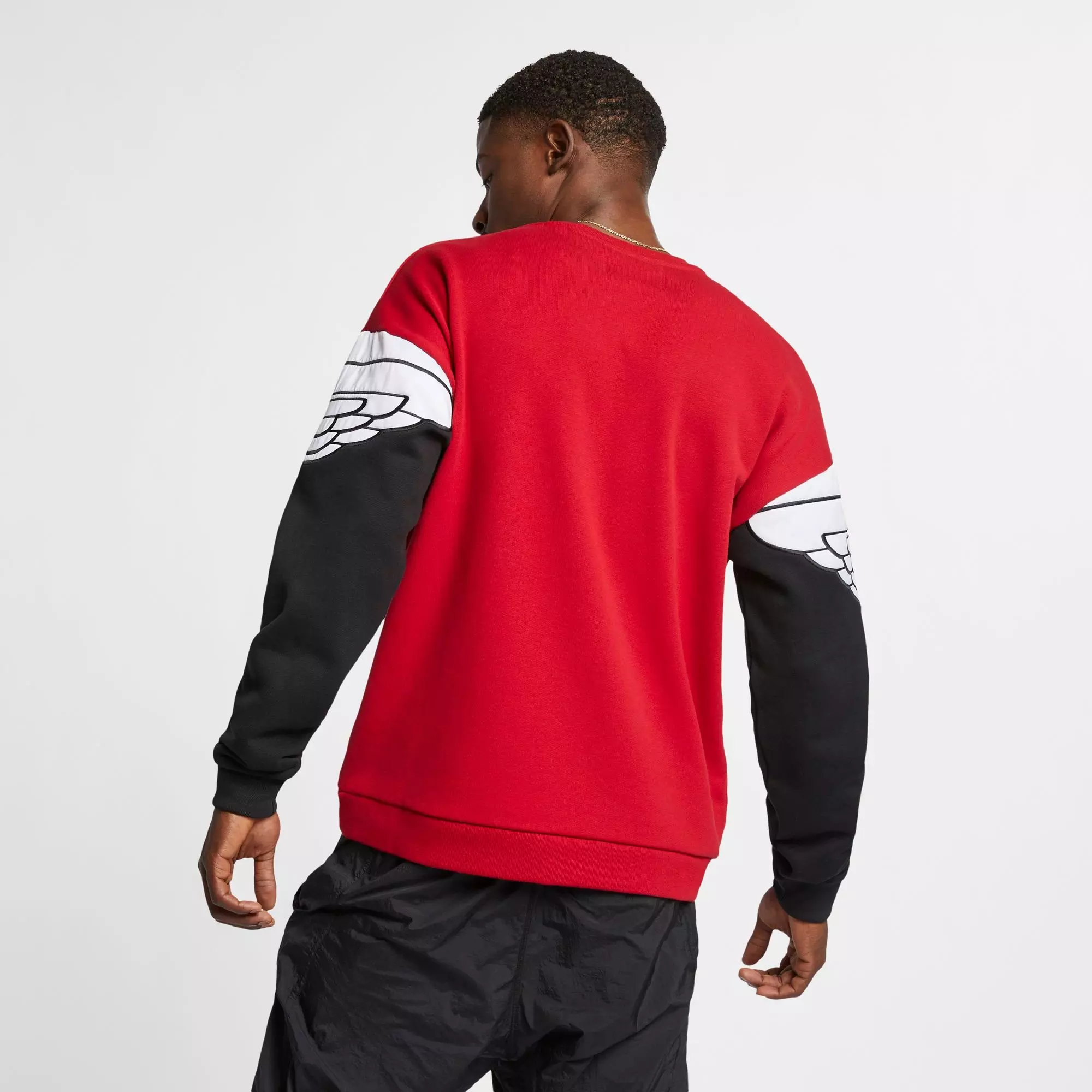 Jordan Men's Wings Classics Crew - RED