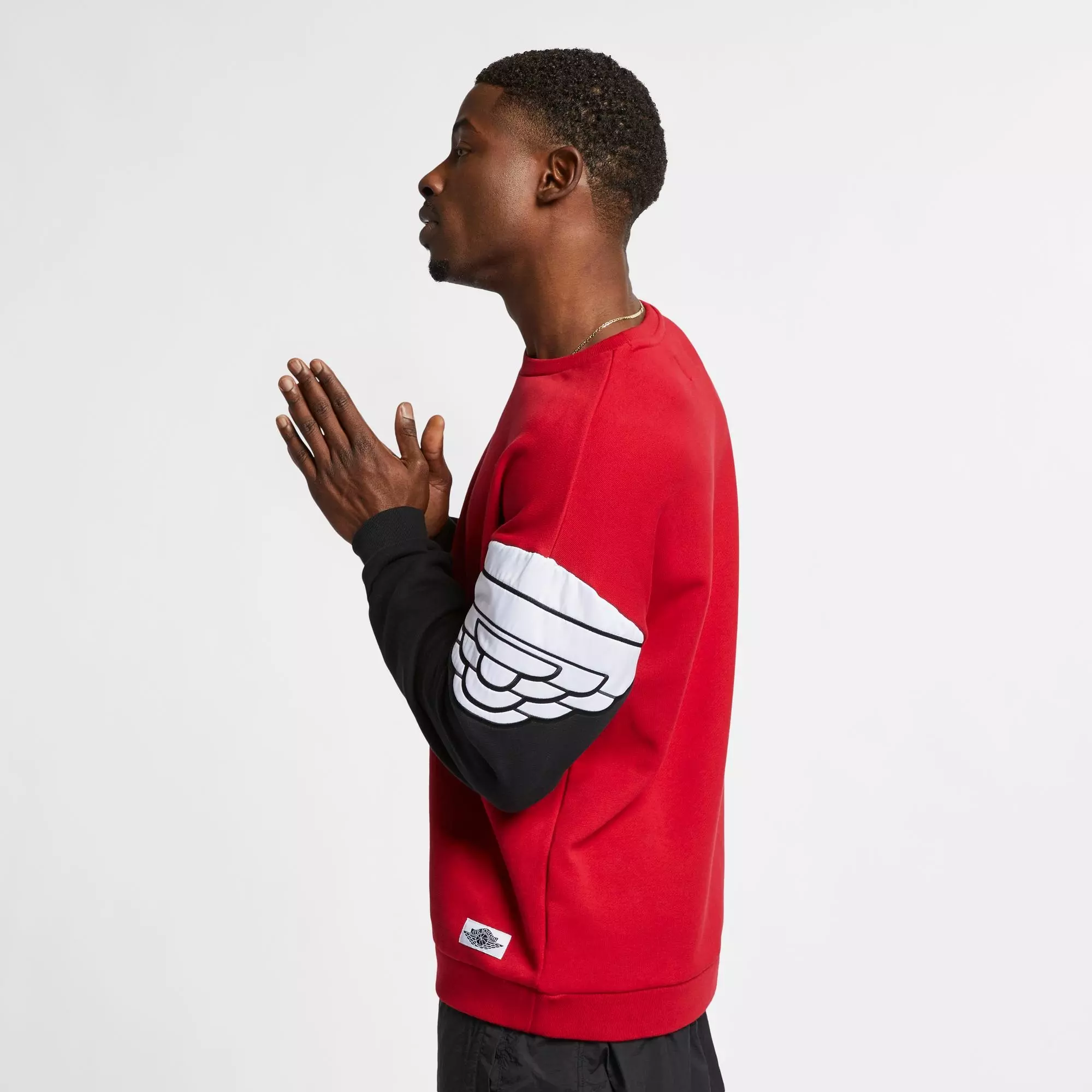 Jordan Men's Wings Classics Crew - RED