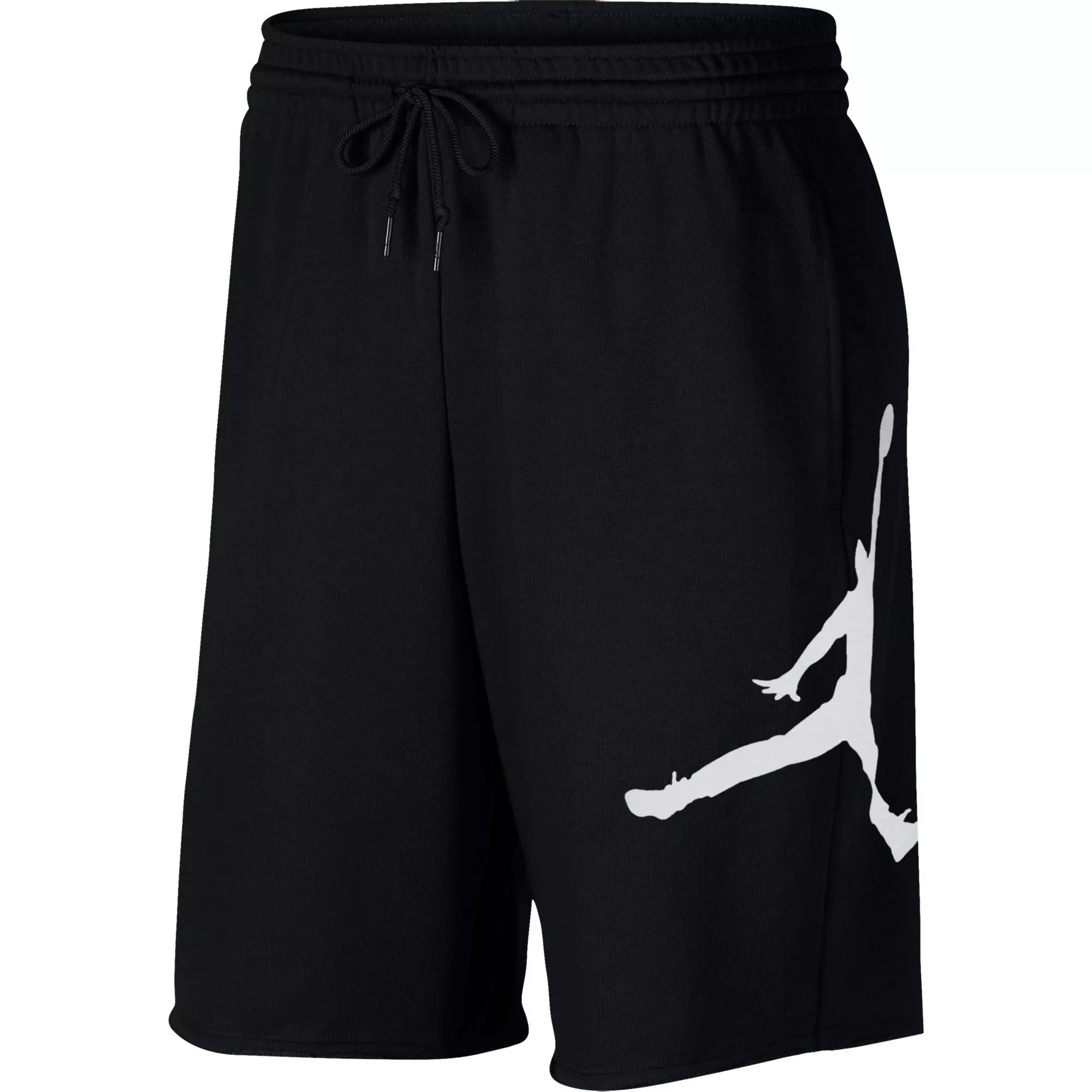 Jordan Men's Jumpman Black Fleece Shorts - BLACK