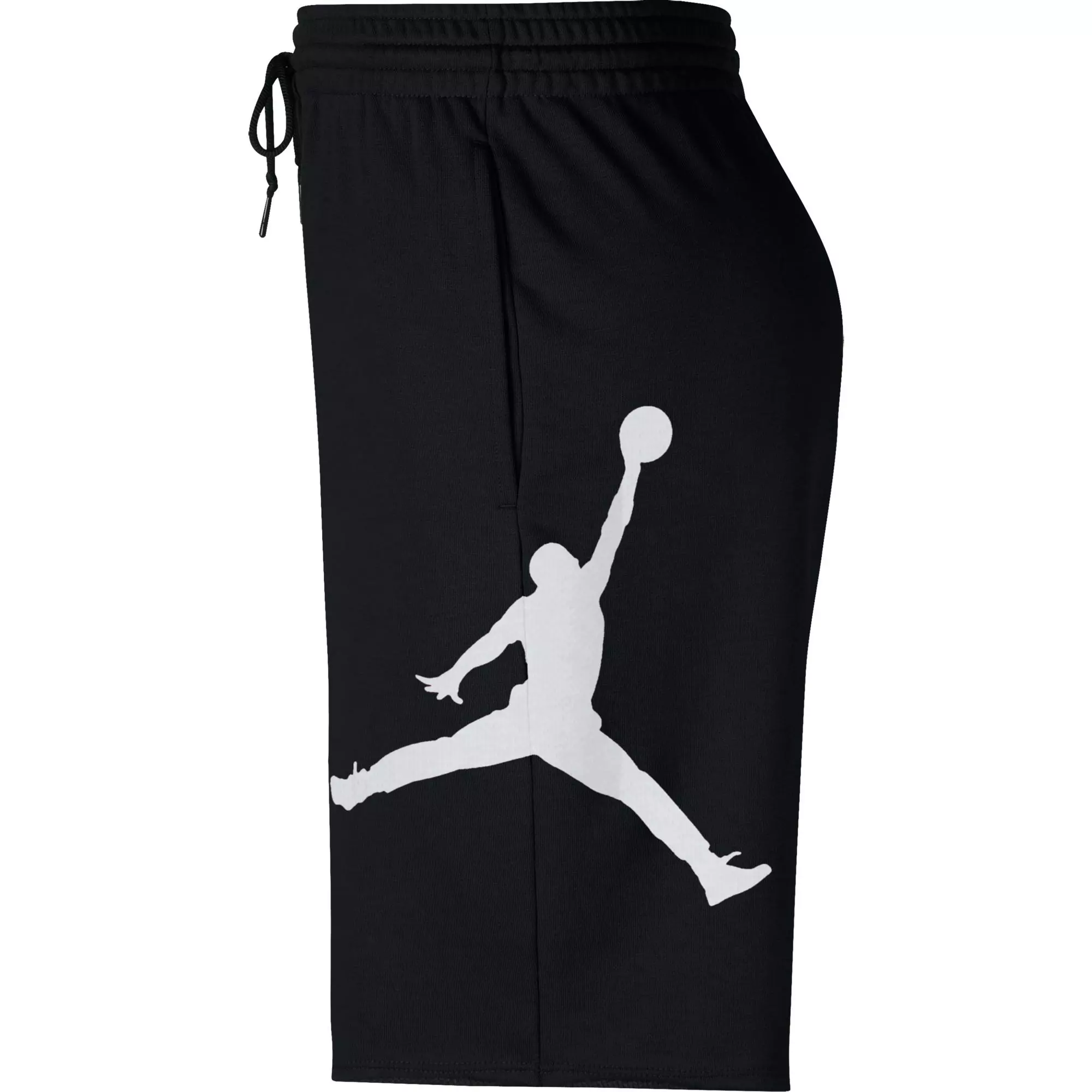 Jordan Men's Jumpman Black Fleece Shorts - BLACK