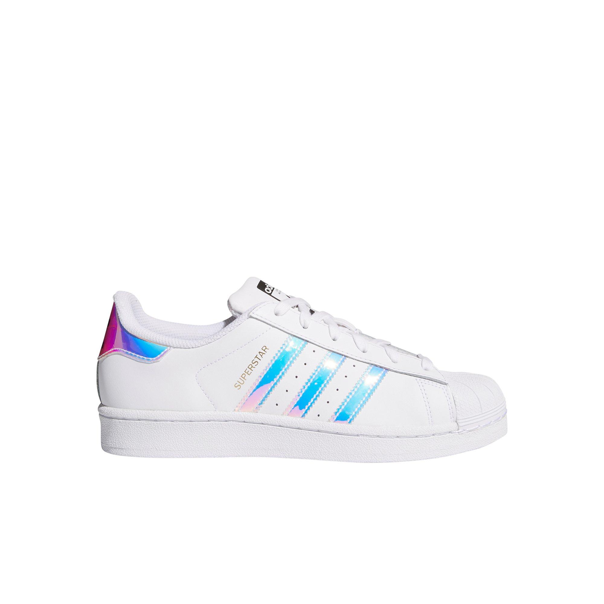 adidas superstar grade school white