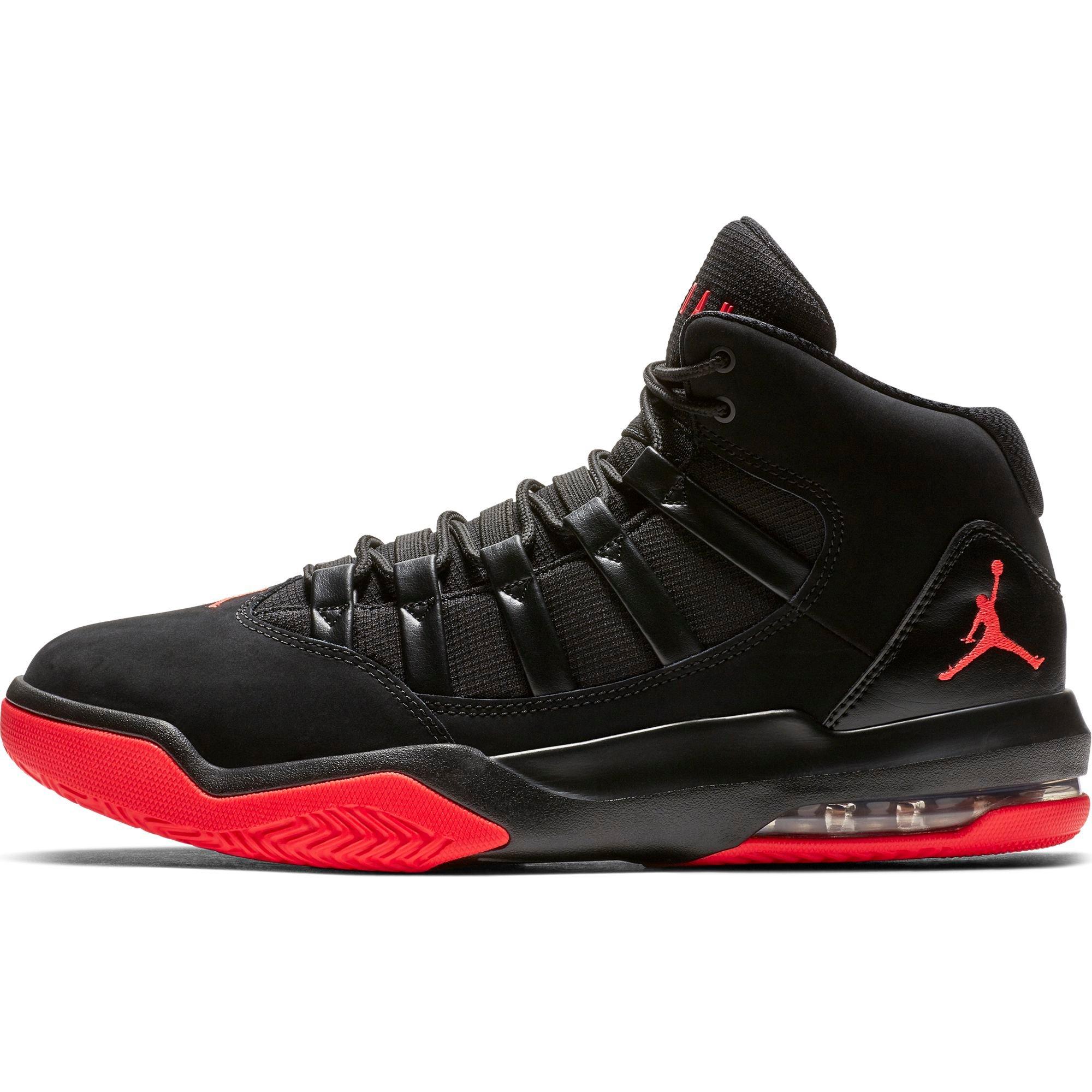 jordan max aura black infrared