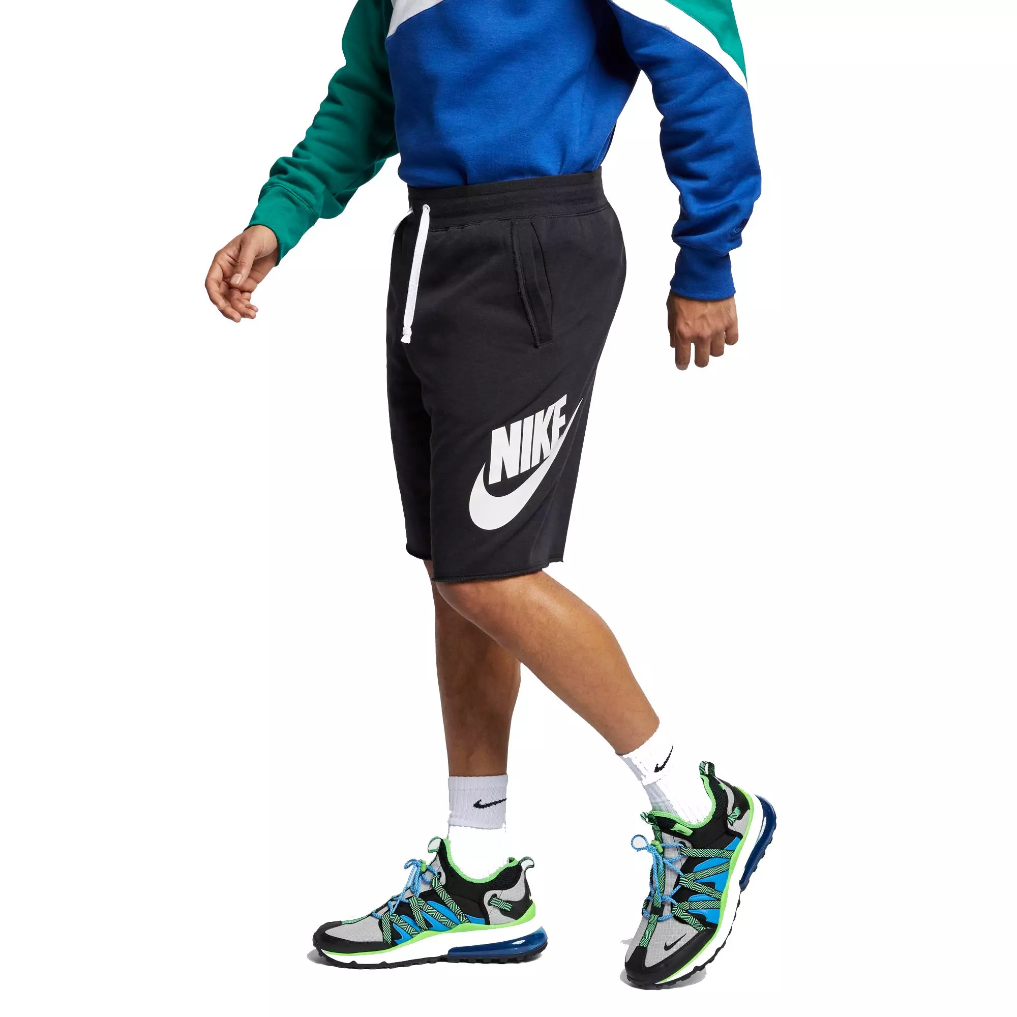 Nike Men's NSW Alumni Fleece Tech Short - BLACK