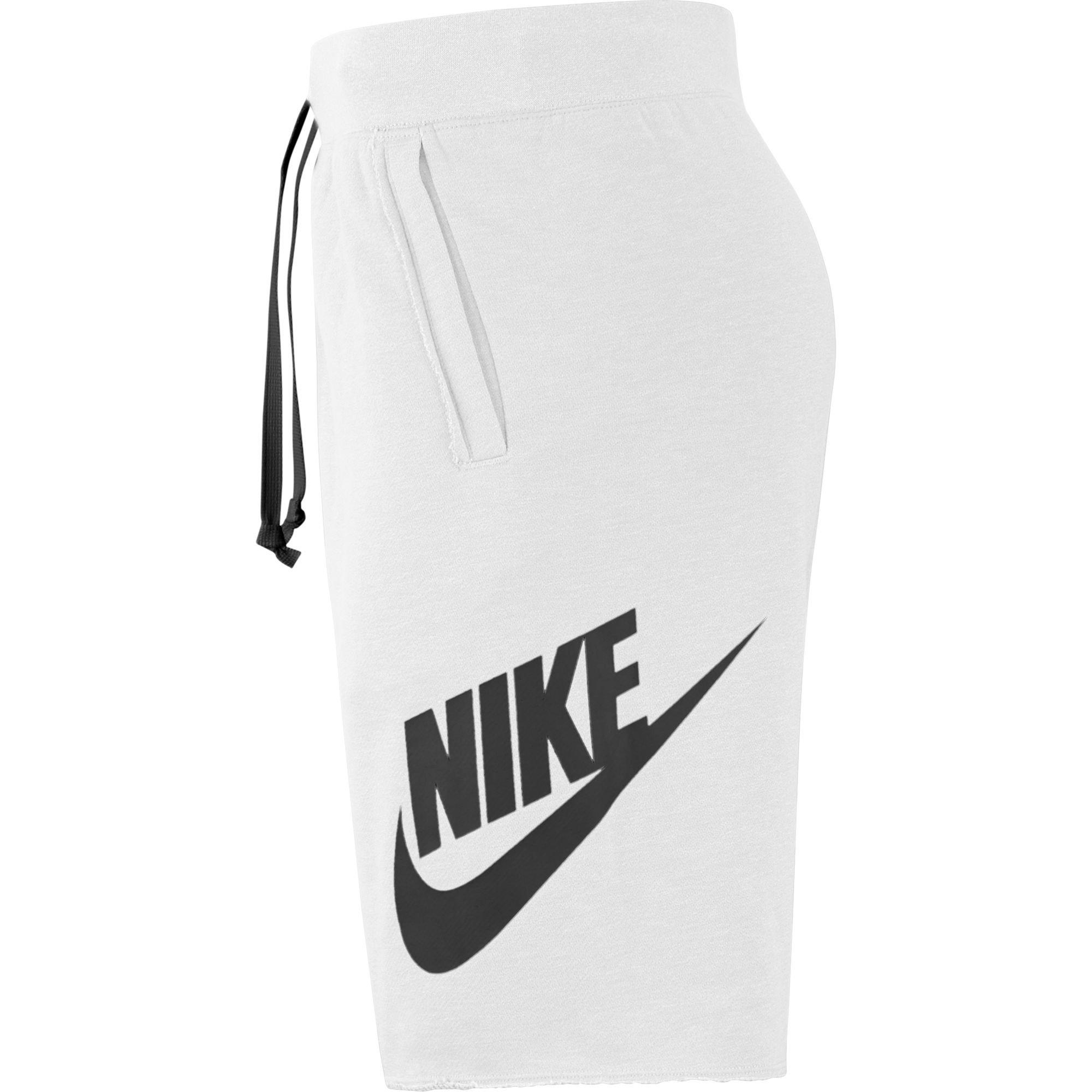 nike men's alumni fleece tech short