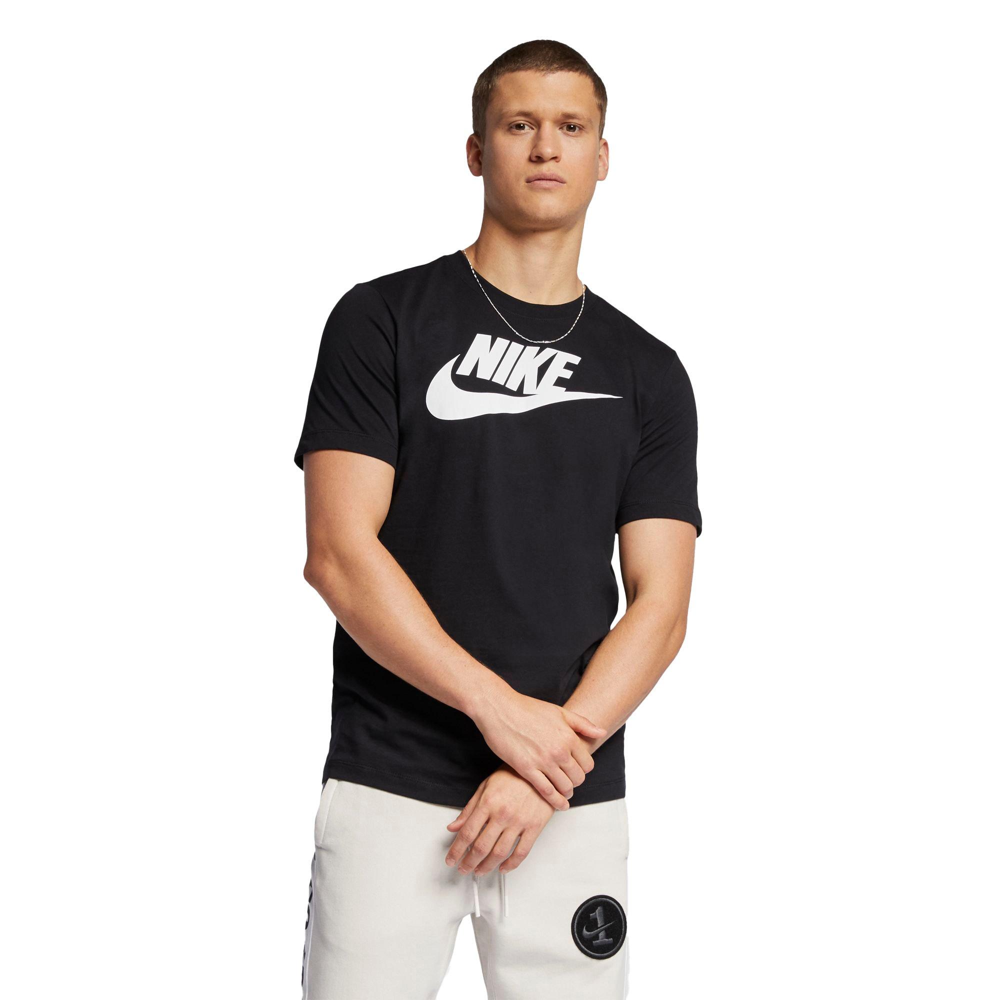 Nike Sportswear TEE FUTURA UNISEX - T-shirt basique - black/white
