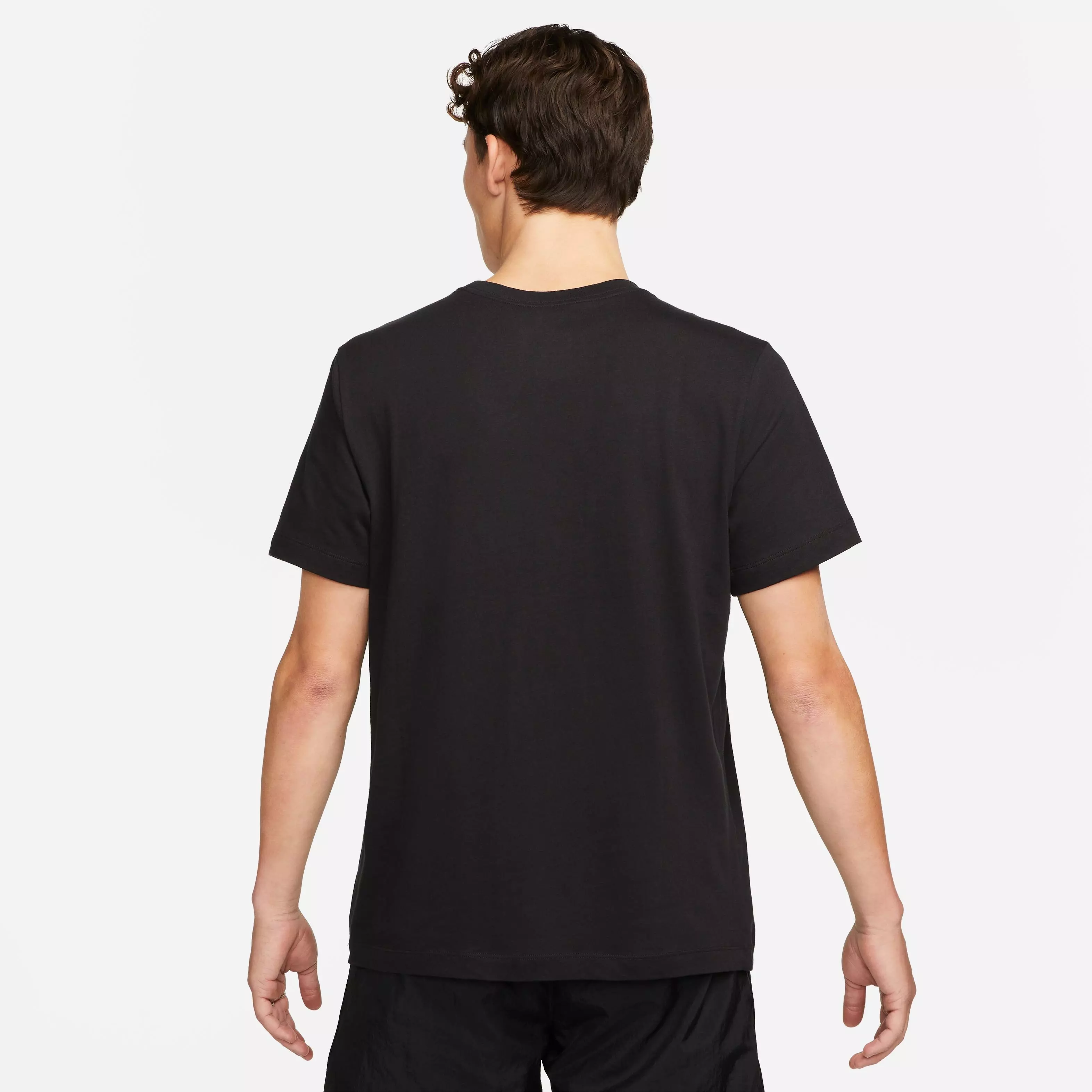 Nike Men's Sportswear Icon Futura Tee-Black - BLACK