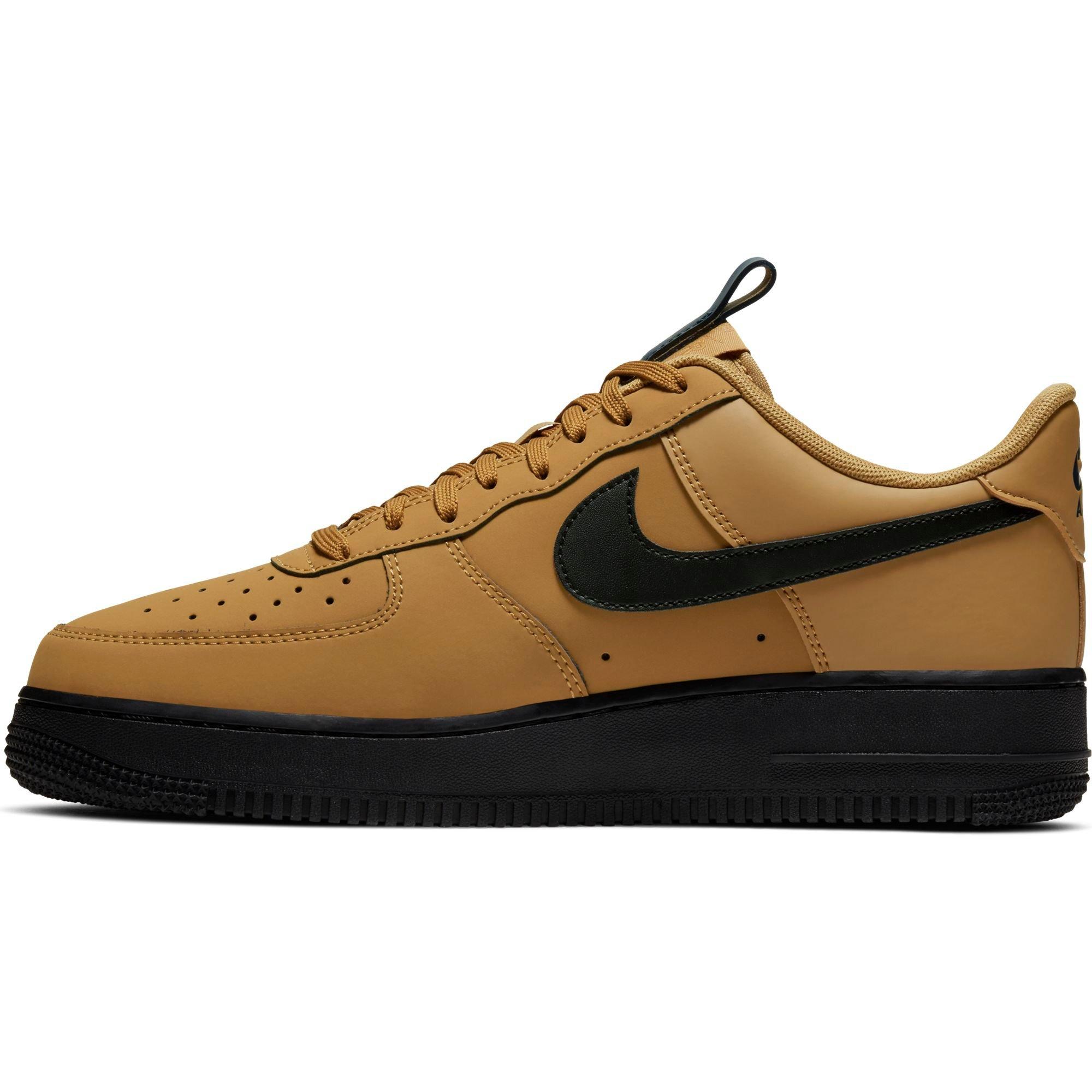 nike air force 1 07 wheat black