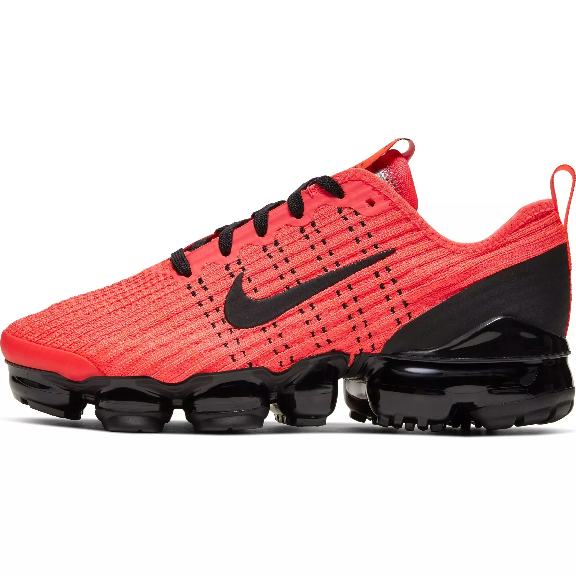 Nike Air VaporMax Flyknit 3 "Hyper Crimson/Black" Grade School Kids' Shoe - RED