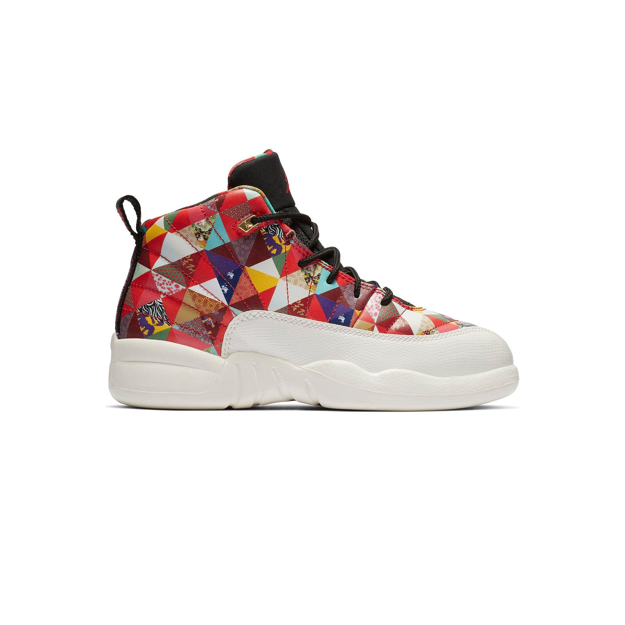 retro 12 red preschool