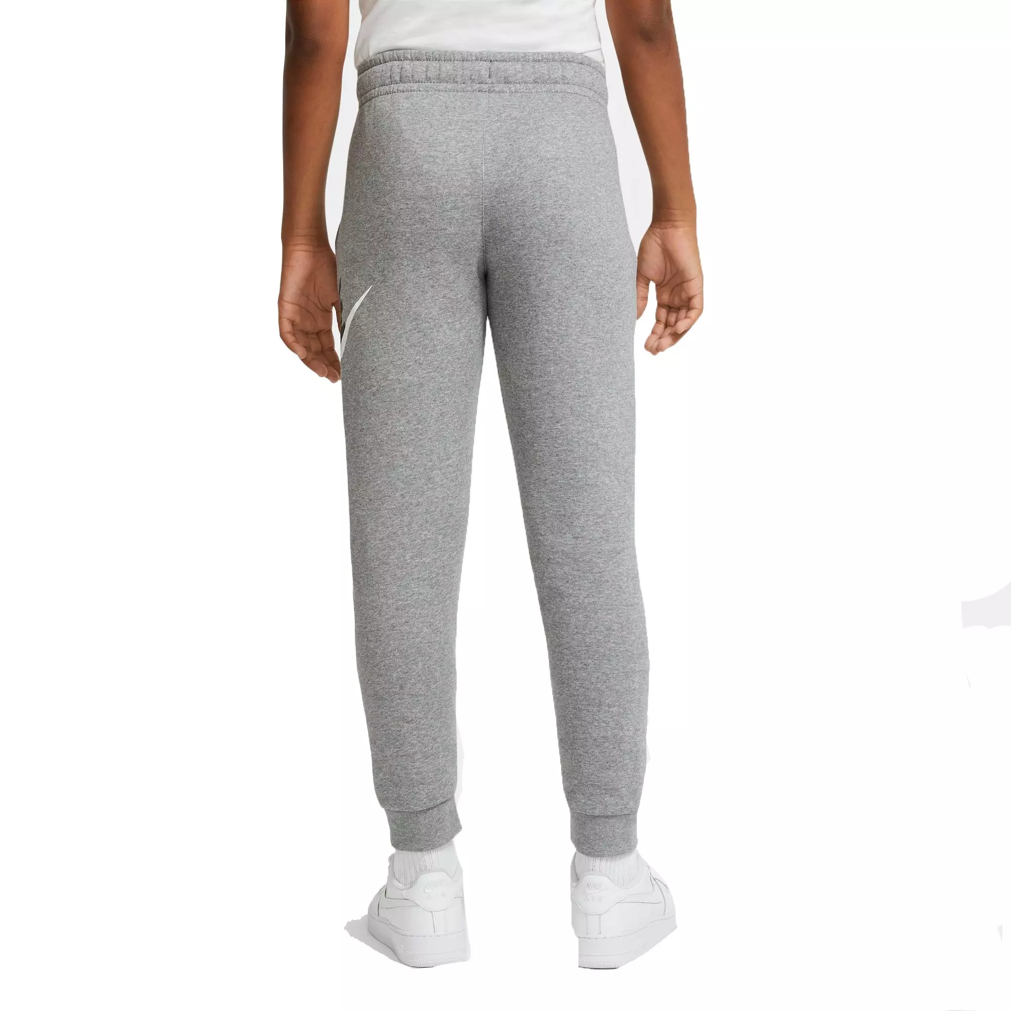 Nike Big Boys'Sportswear Club + HBR Pants-Grey - GREY