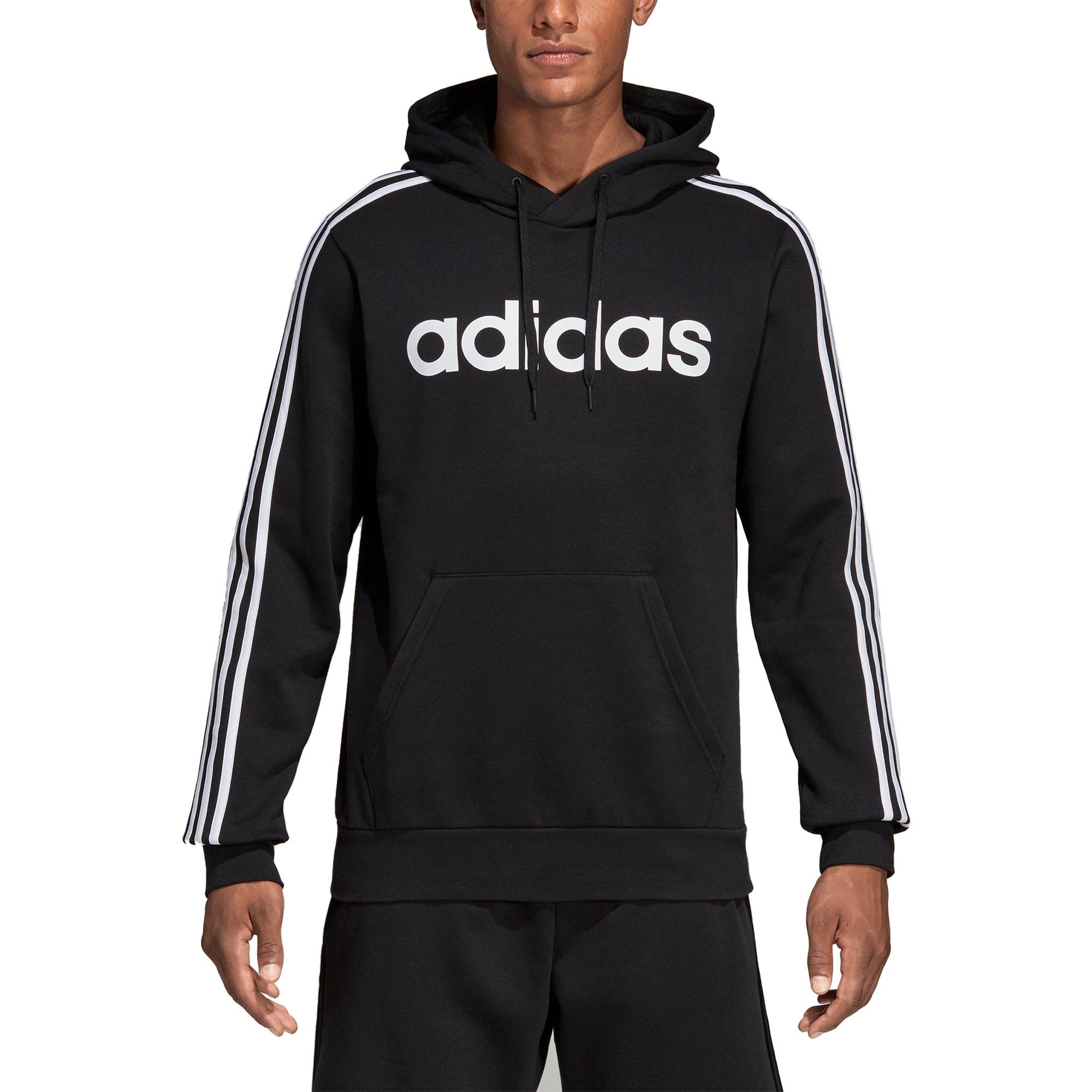 Essentials 3-Stripes Hoodie - Hibbett 