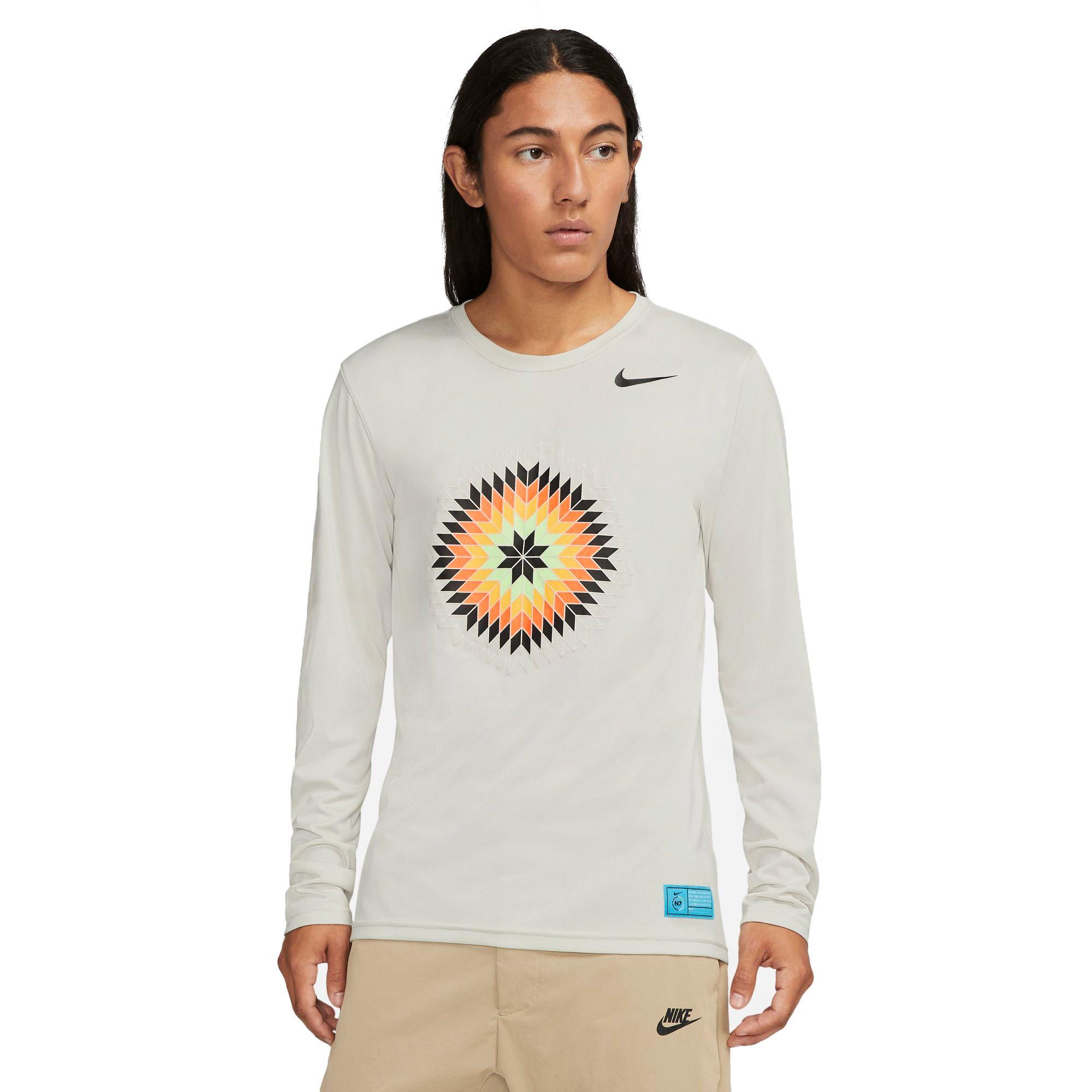 Nike Men's Sportswear Dri-FIT N7 Long-Sleeve Tee