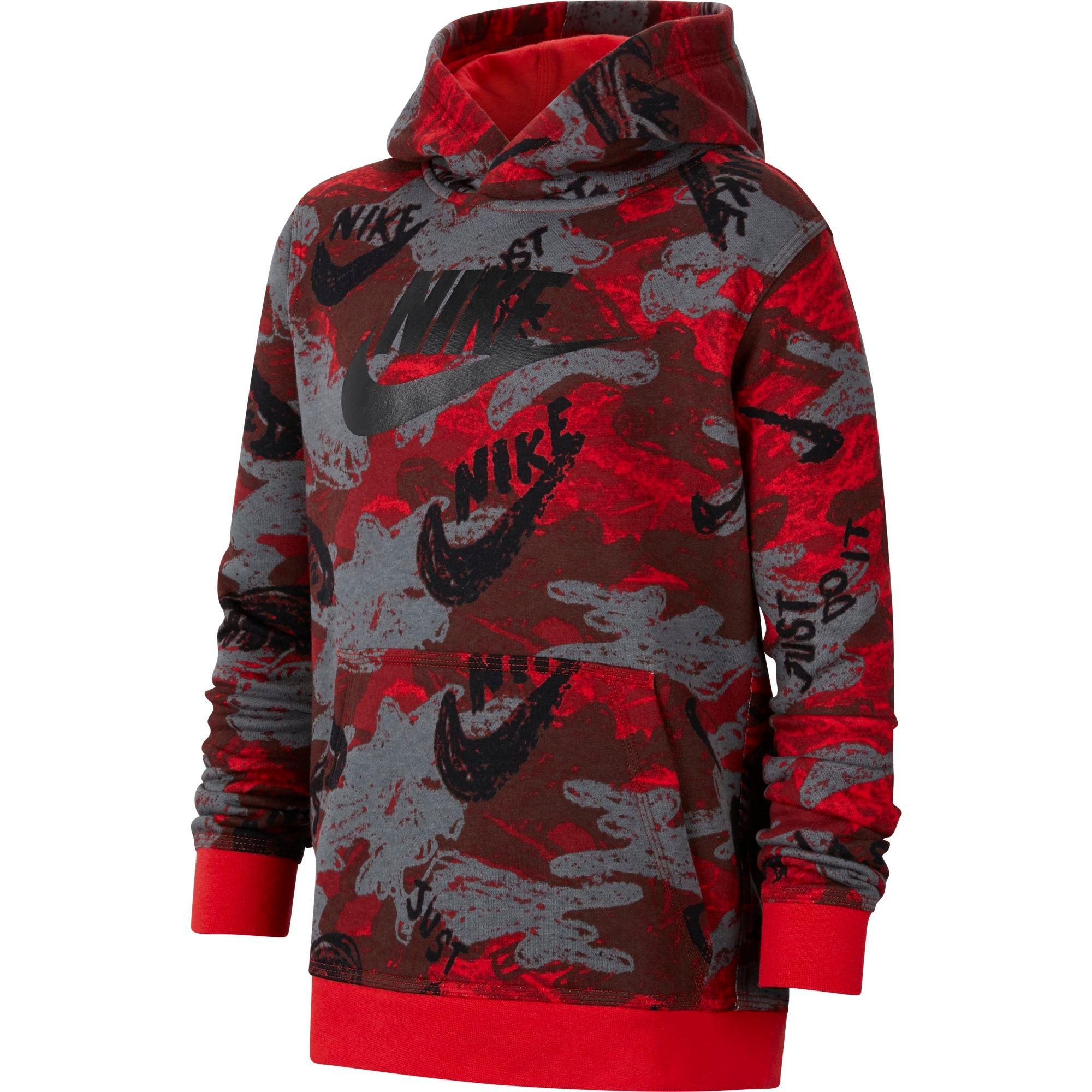 nike camo hoodie boys