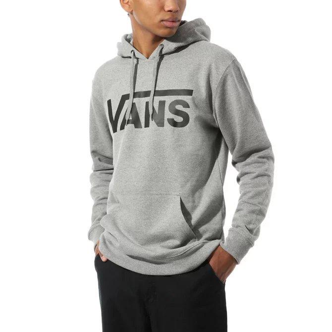 vans hoodie gray