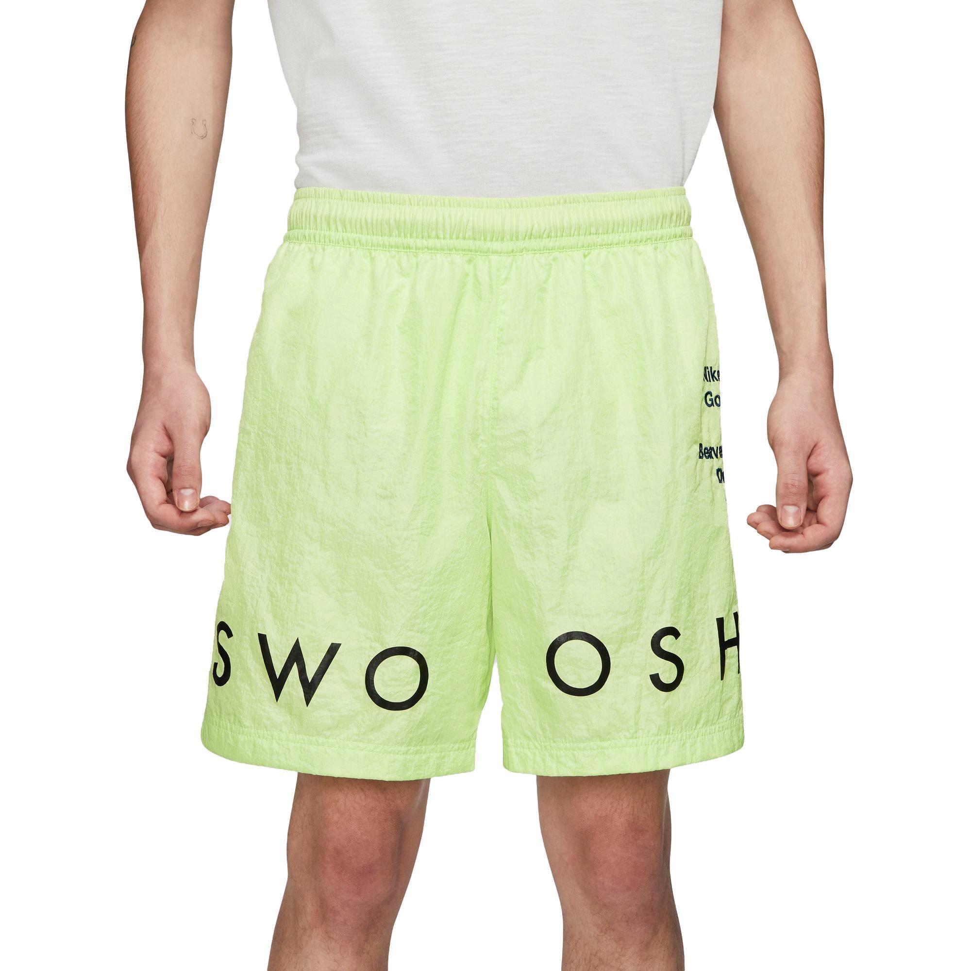 nike swoosh woven shorts