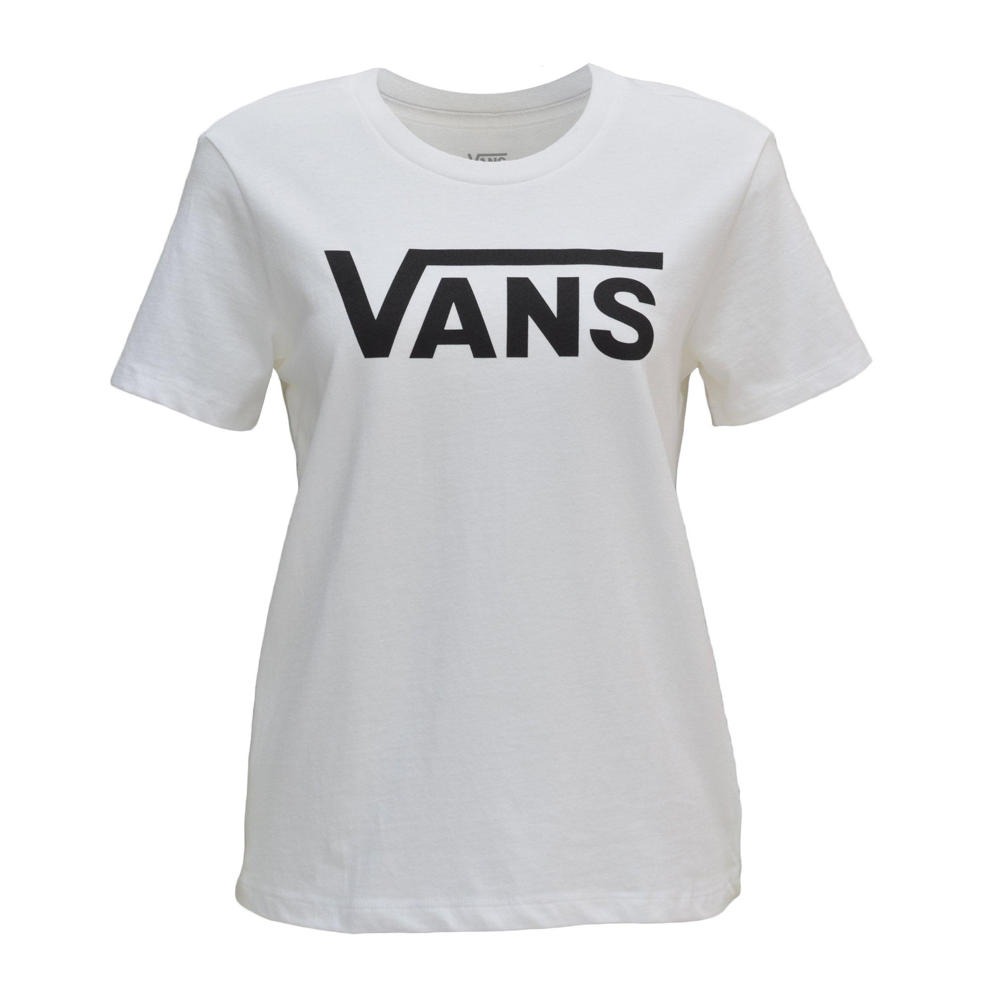 Vans Women's Flying V Crew Tee - WHITE Thumbnail View 1