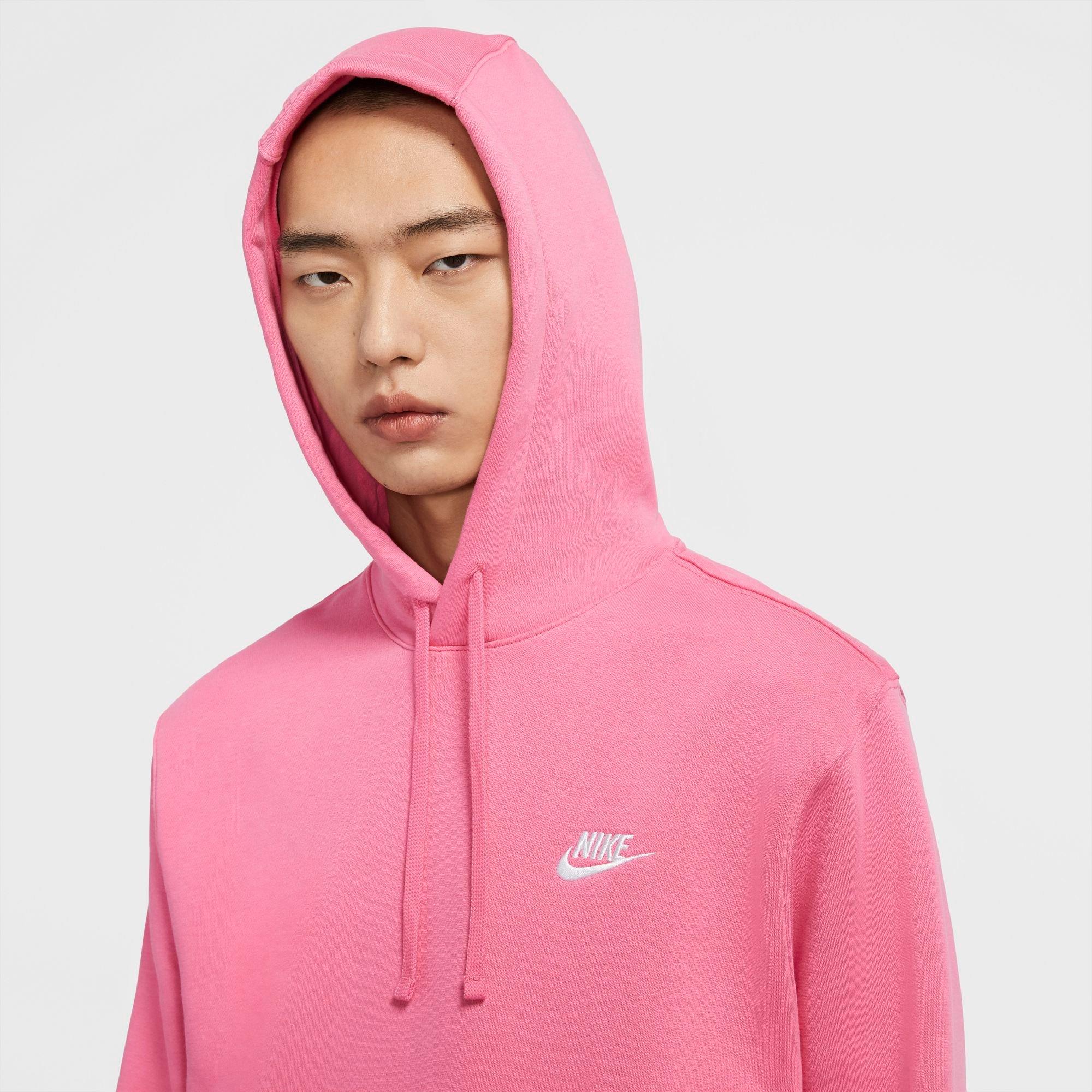 nike sweatshirt pink mens