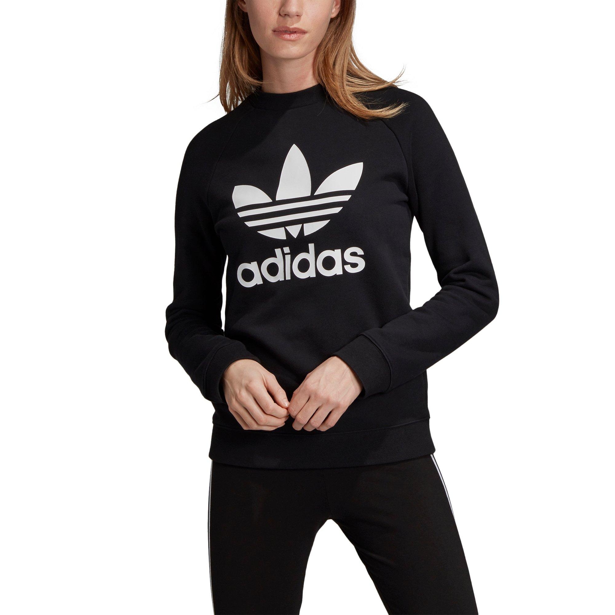 adidas crew neck sweatshirt ladies