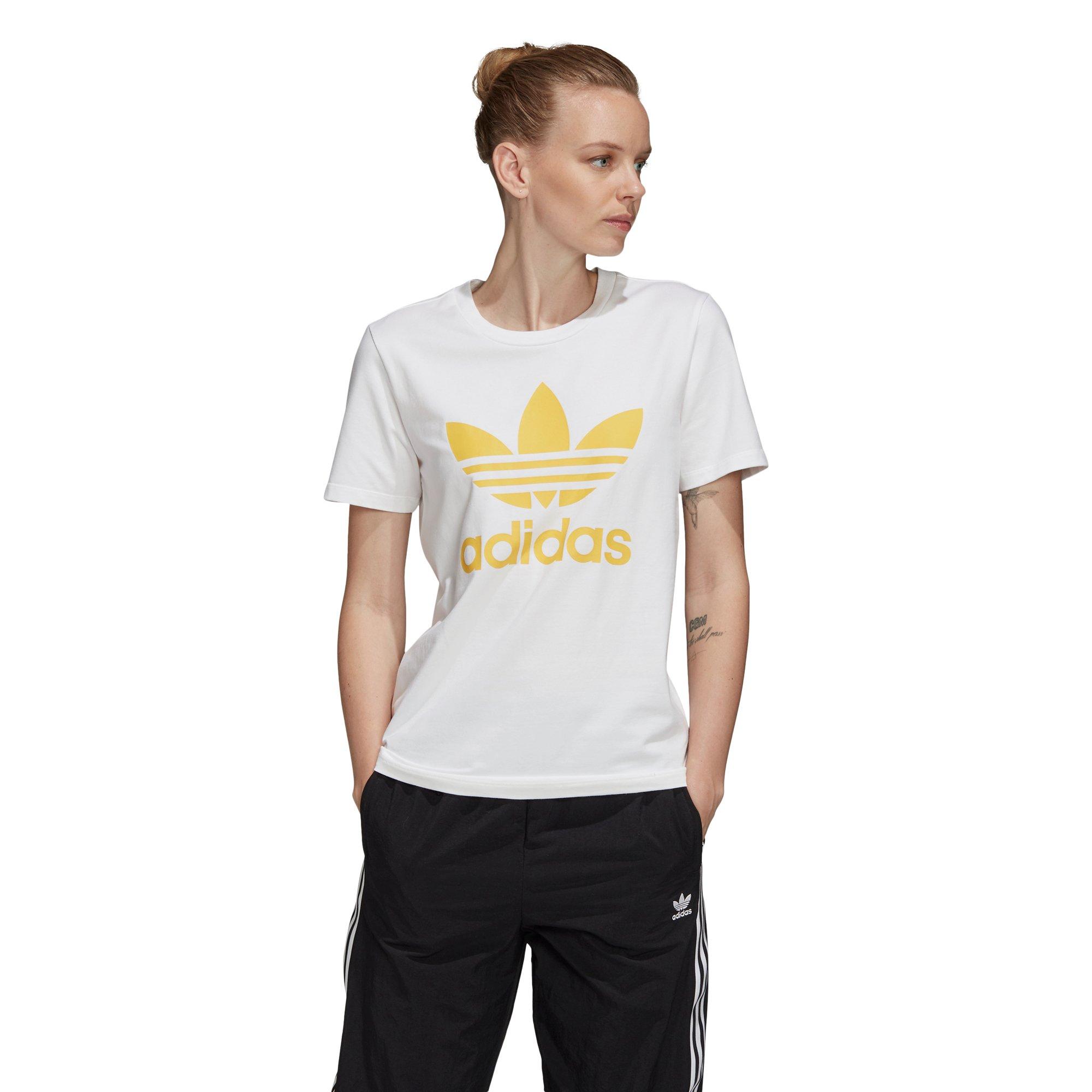 adidas womens trefoil tee