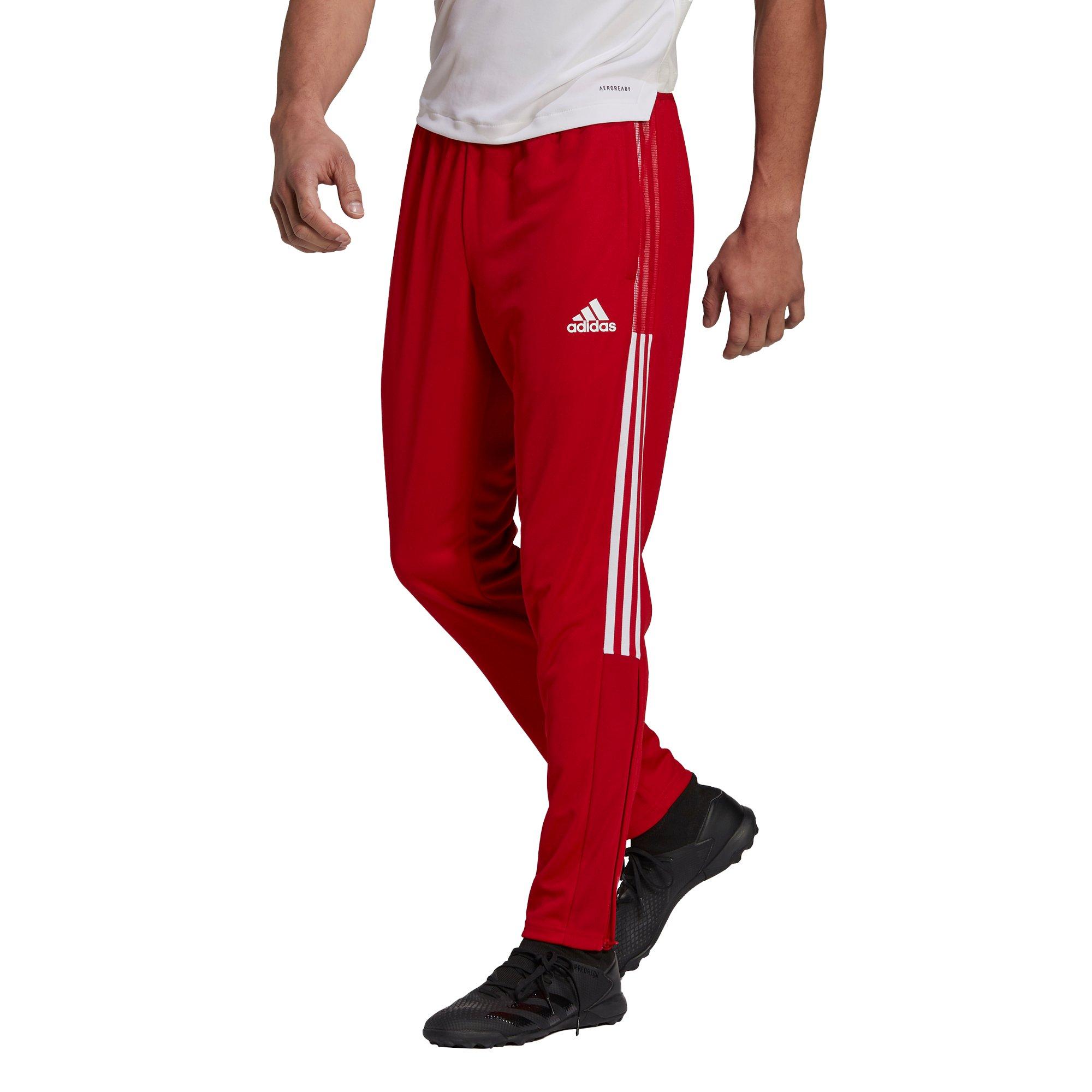 adidas Men's Tiro Training Pants Red