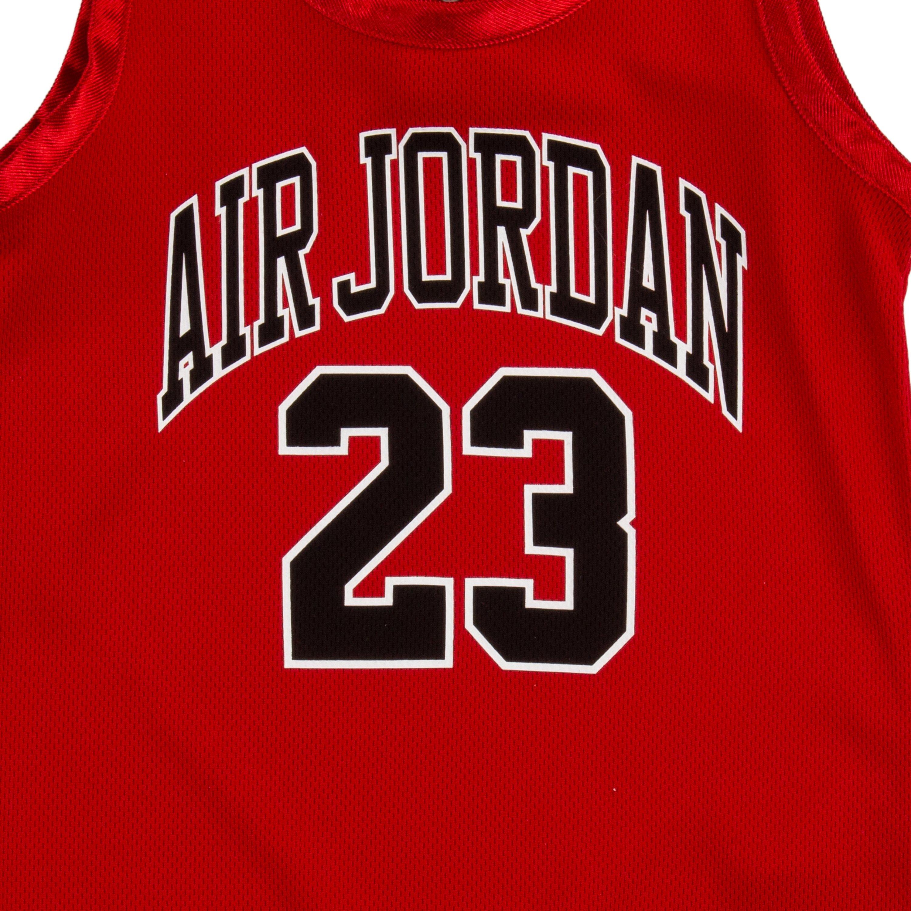 Jordan HBR Baseball Jersey - Youth in Gym Red Size S | WSS