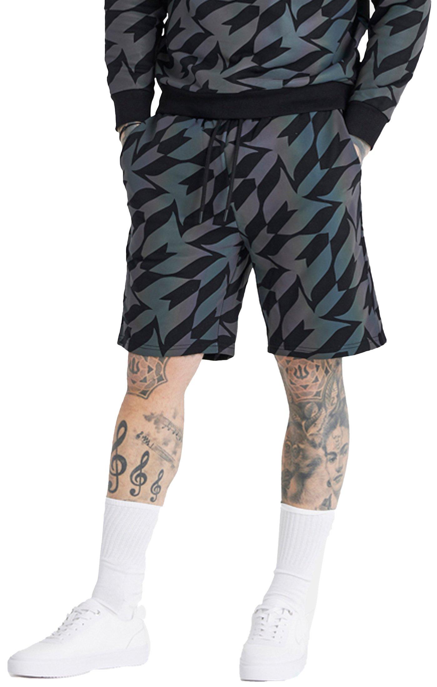 SikSilk Men's Messi X Baseball Jersey-Grey - Hibbett