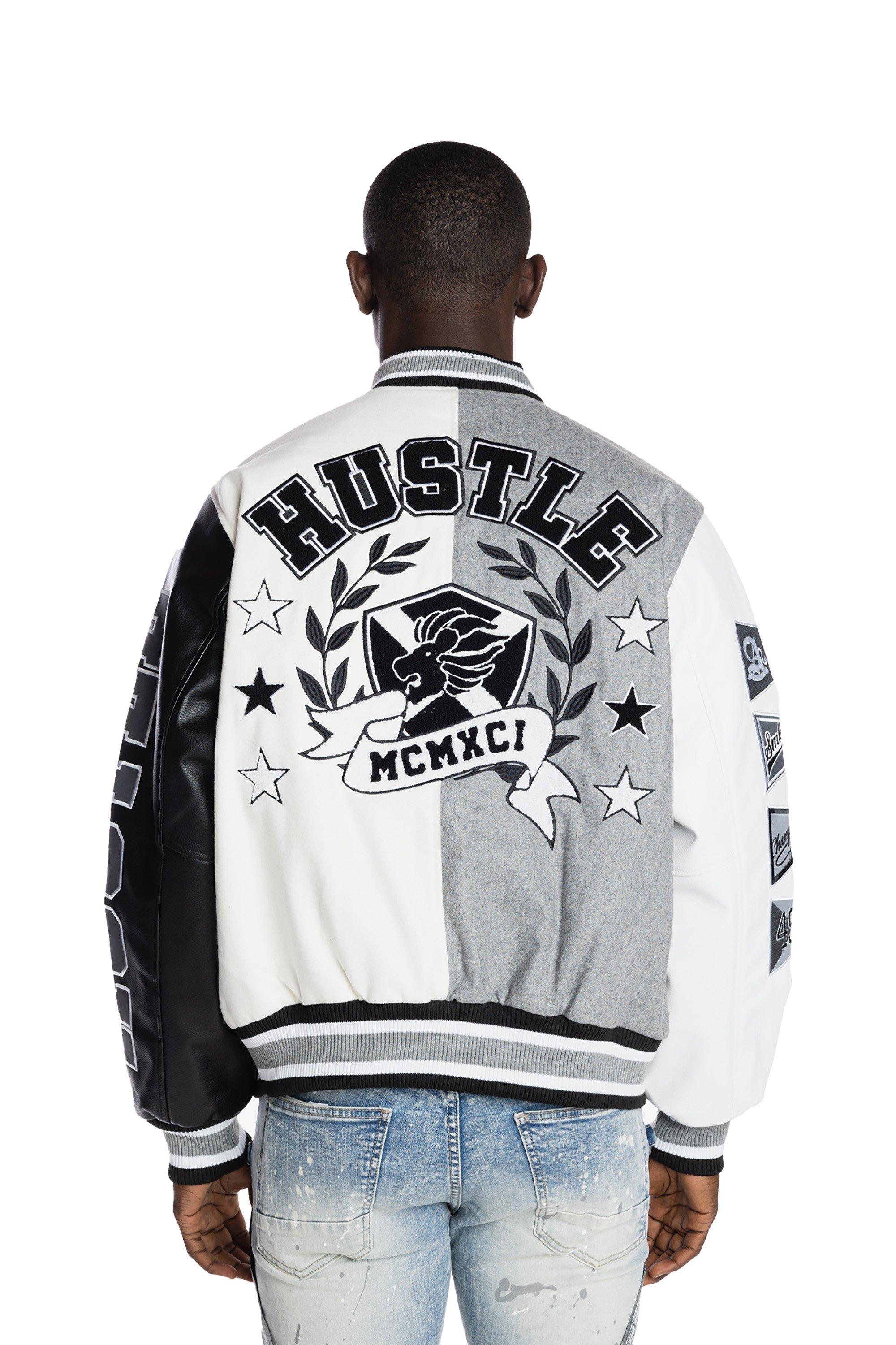 smoke rise varsity jacket