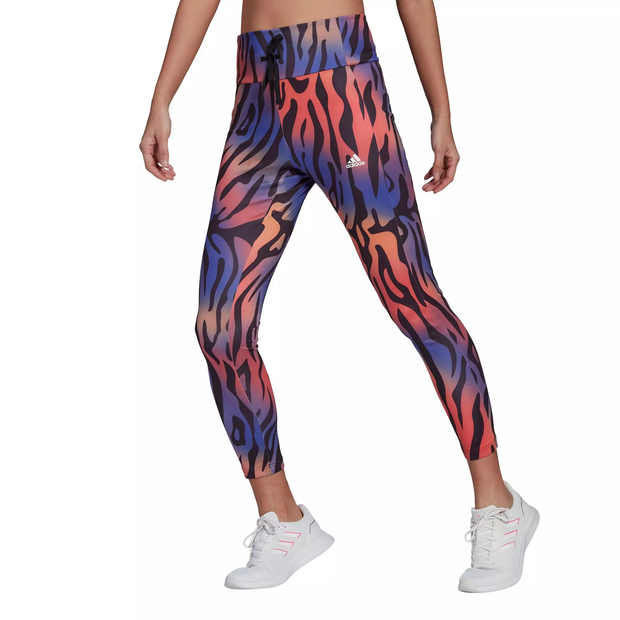adidas Women's Cheetah Print Leggings-Multi-Color