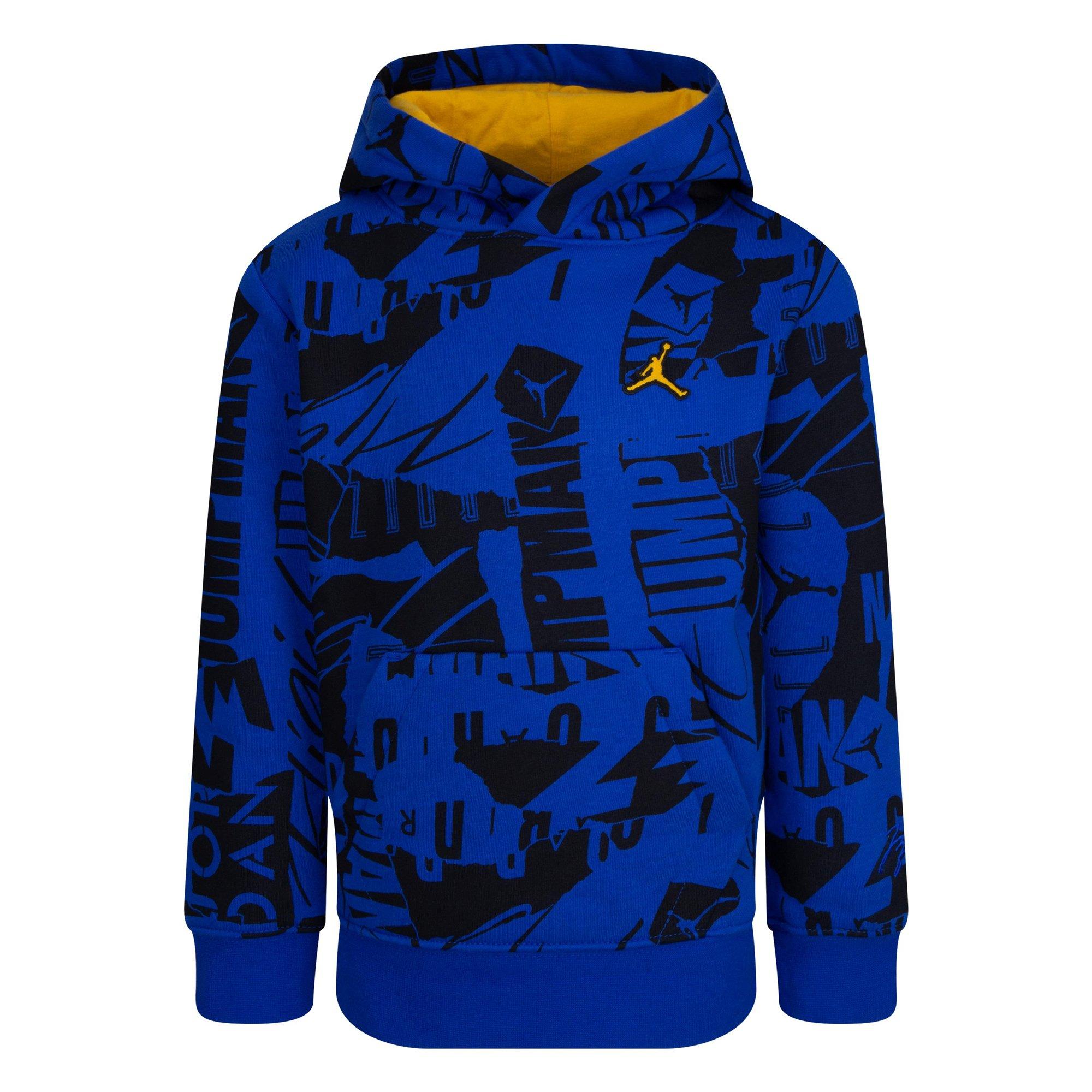 Blue Jordan, Hoodies, Shirts, Backpacks, Hibbett