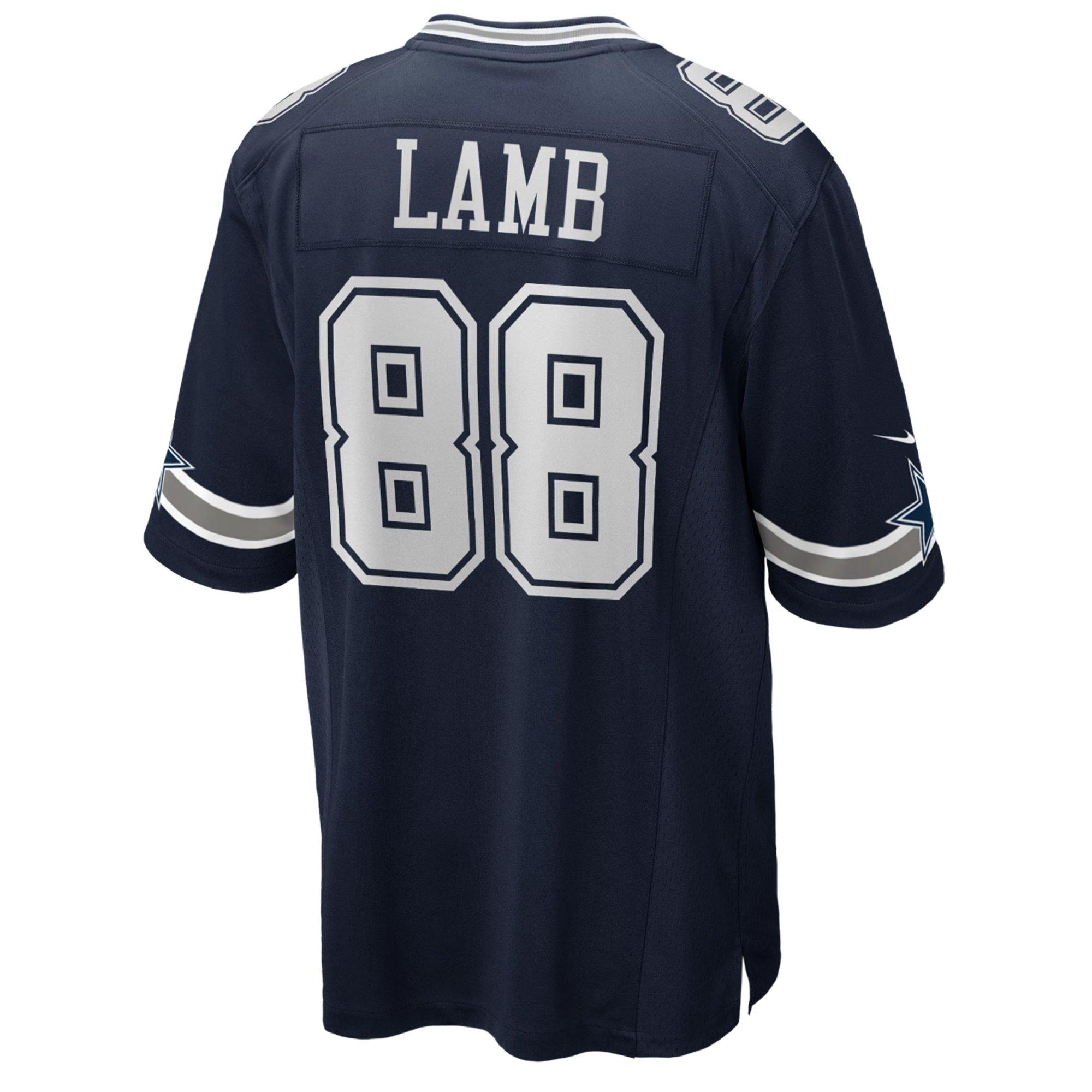 Lids CeeDee Lamb Dallas Cowboys Nike Girls Youth Game Jersey - Navy