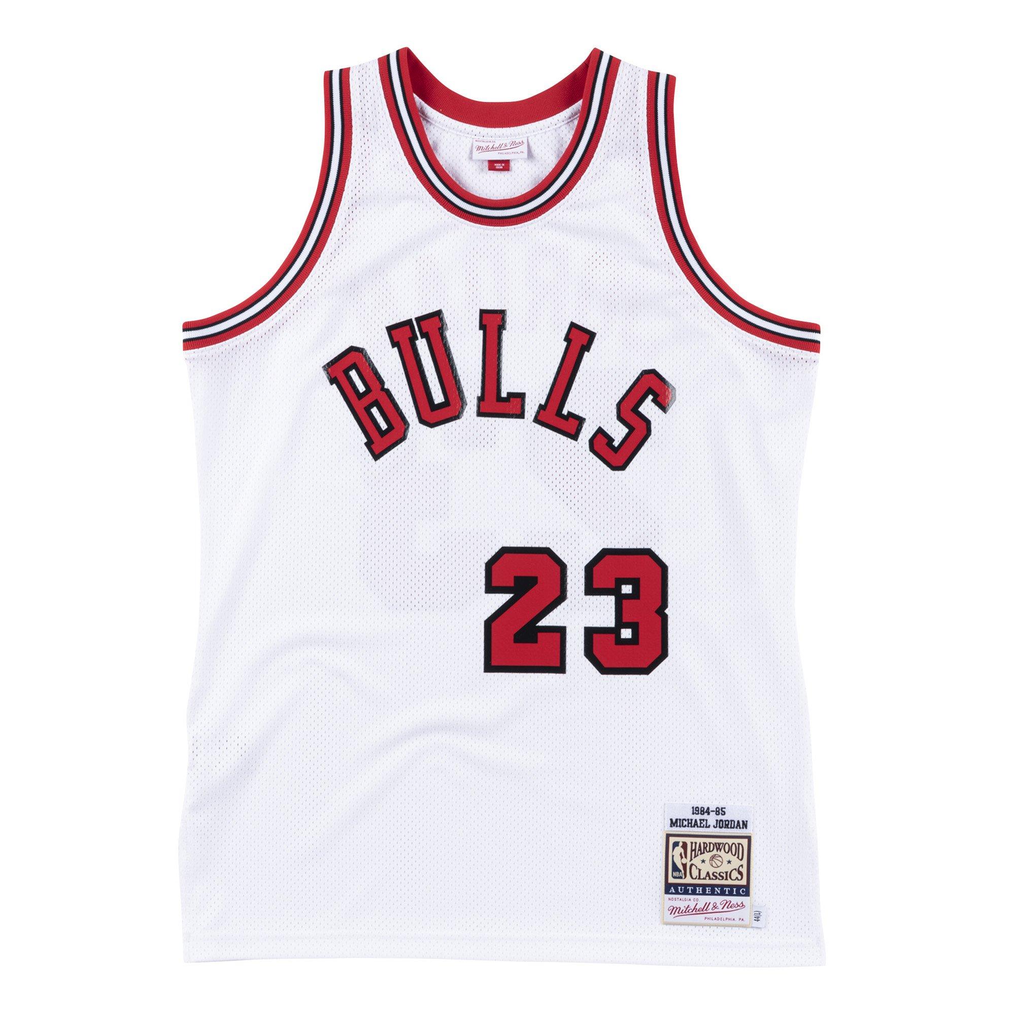 Michael Jordan Nike Chicago Bulls Authentic Rookie Jersey Mens Sz