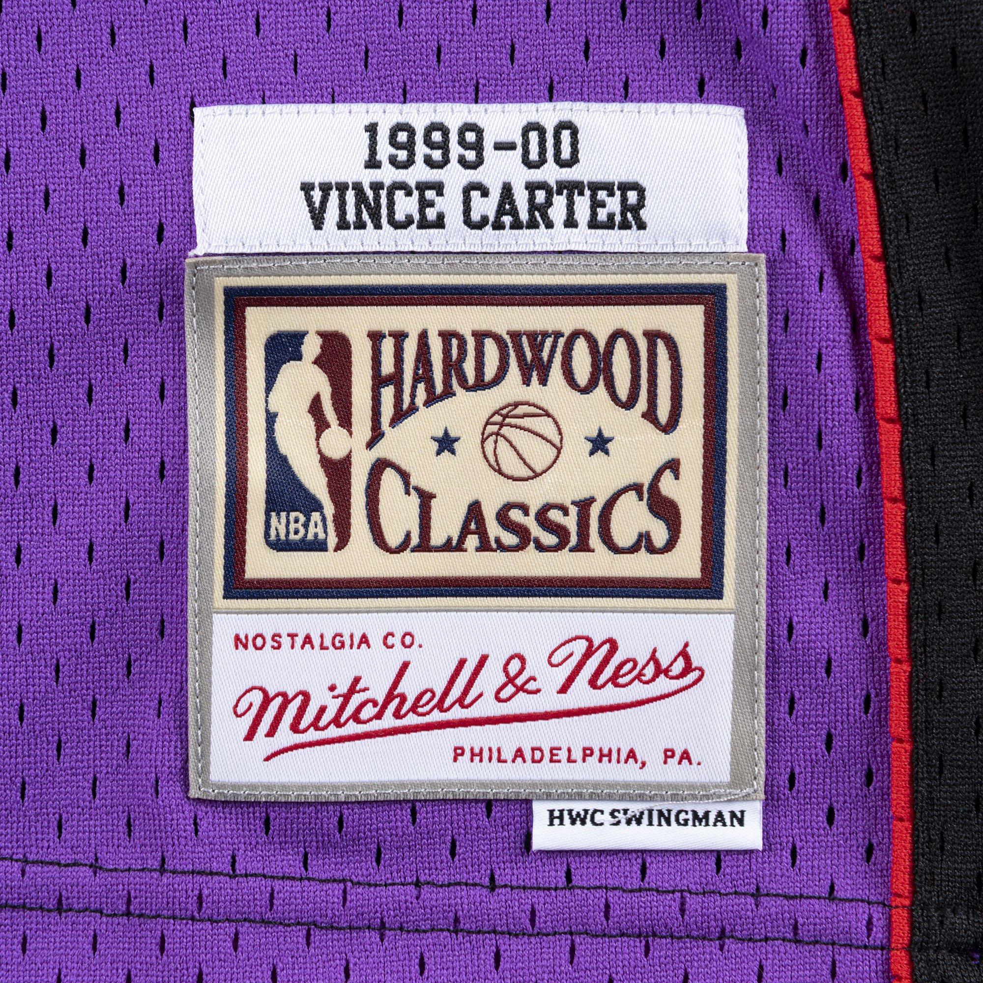 NWT-NBA M Mens Purple Toronto Raptors Vince Carter jersey STITCHED
