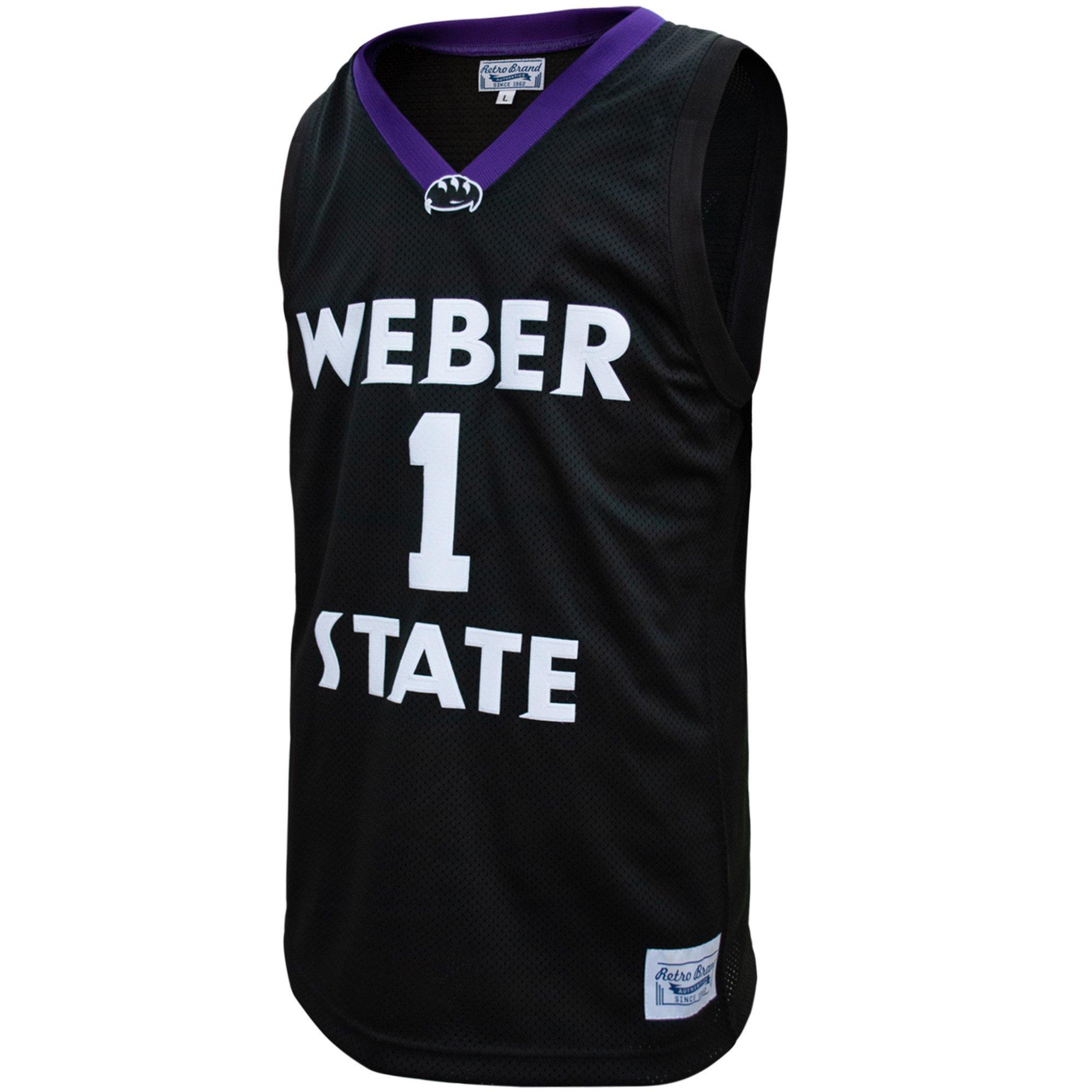 Retro Brands Men s D. Lillard Weber State Wildcats NCAA Basketball