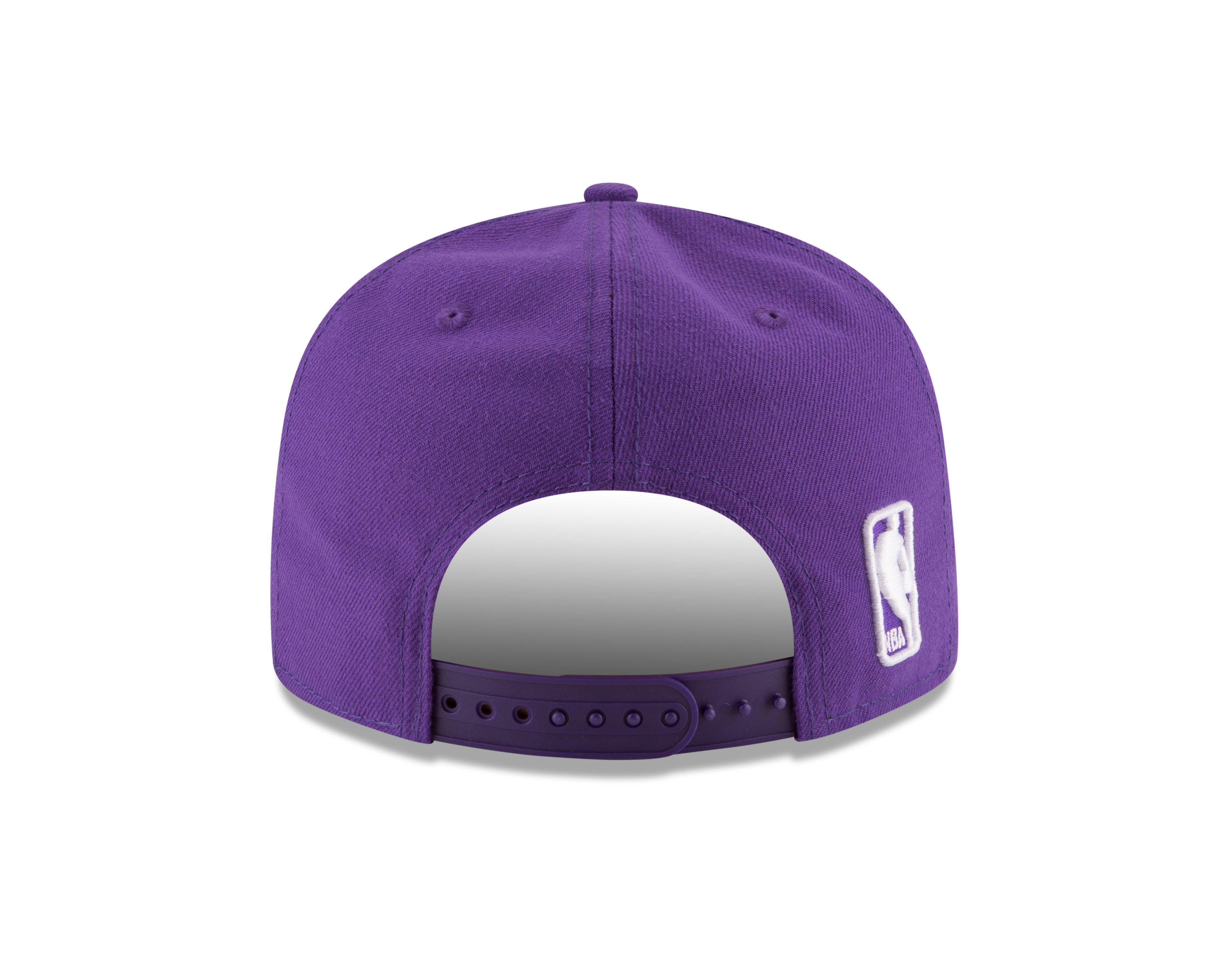 New Era Los Angeles Lakers 9FIFTY Snapback Hat-Purple