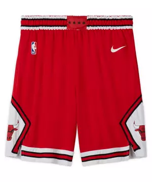 Nike Men's Chicago Bulls Icon Edition Swingman Shorts - Hibbett