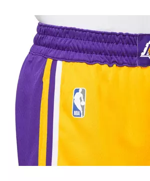 Nike Basketball LA Lakers NBA shorts in black