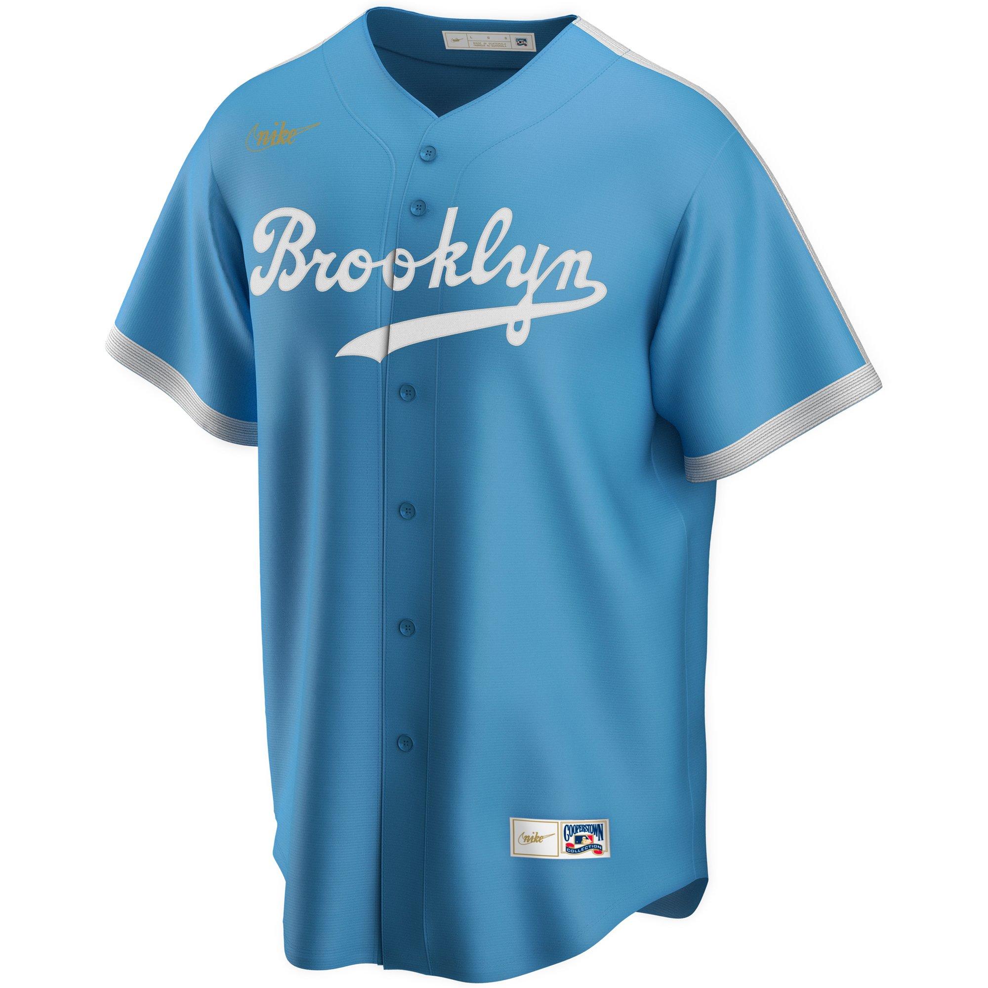 Nike Men's Nike Jackie Robinson Black Brooklyn Dodgers Cooperstown