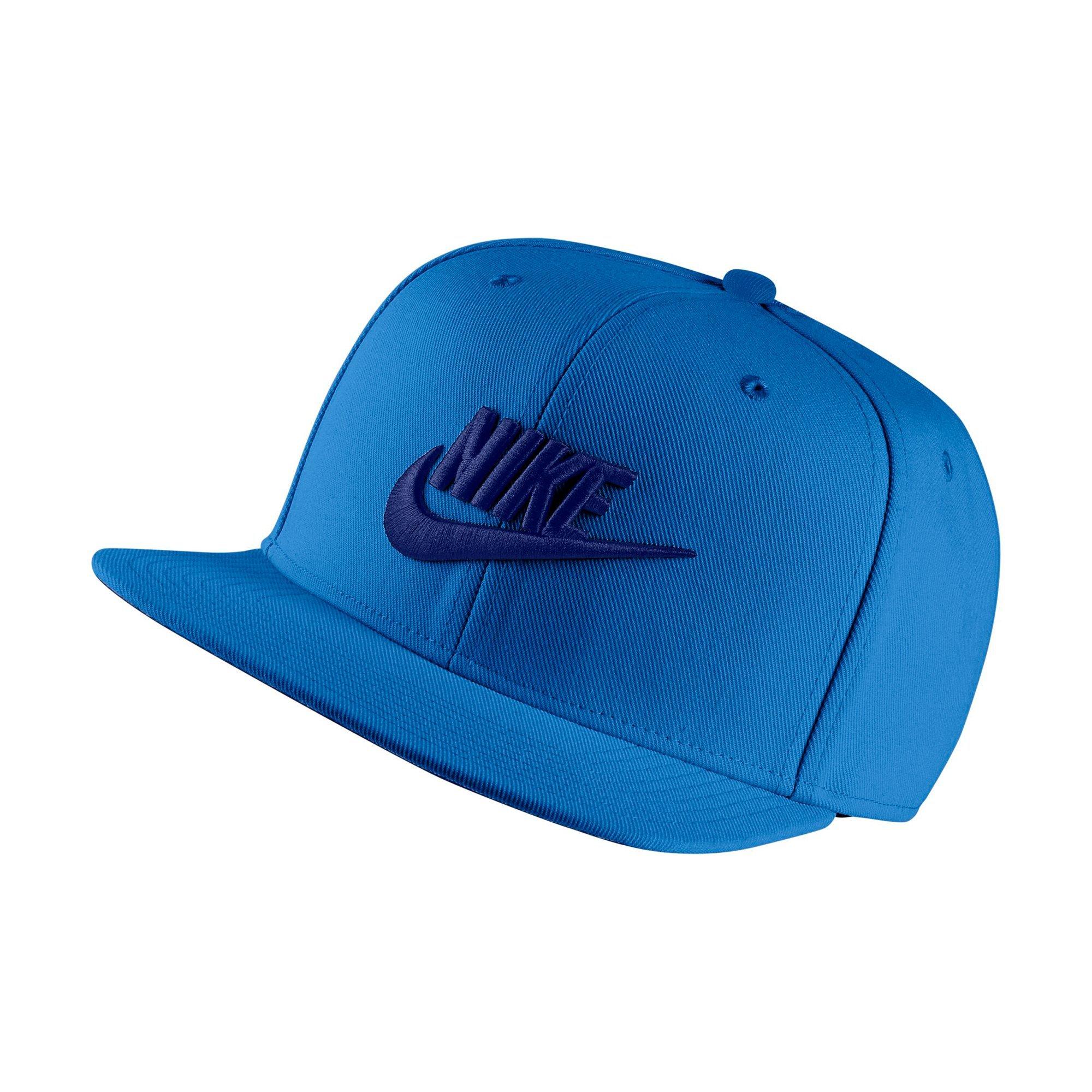 Nike Sportswear Dri-FIT Pro Futura Blue Snapback Cap