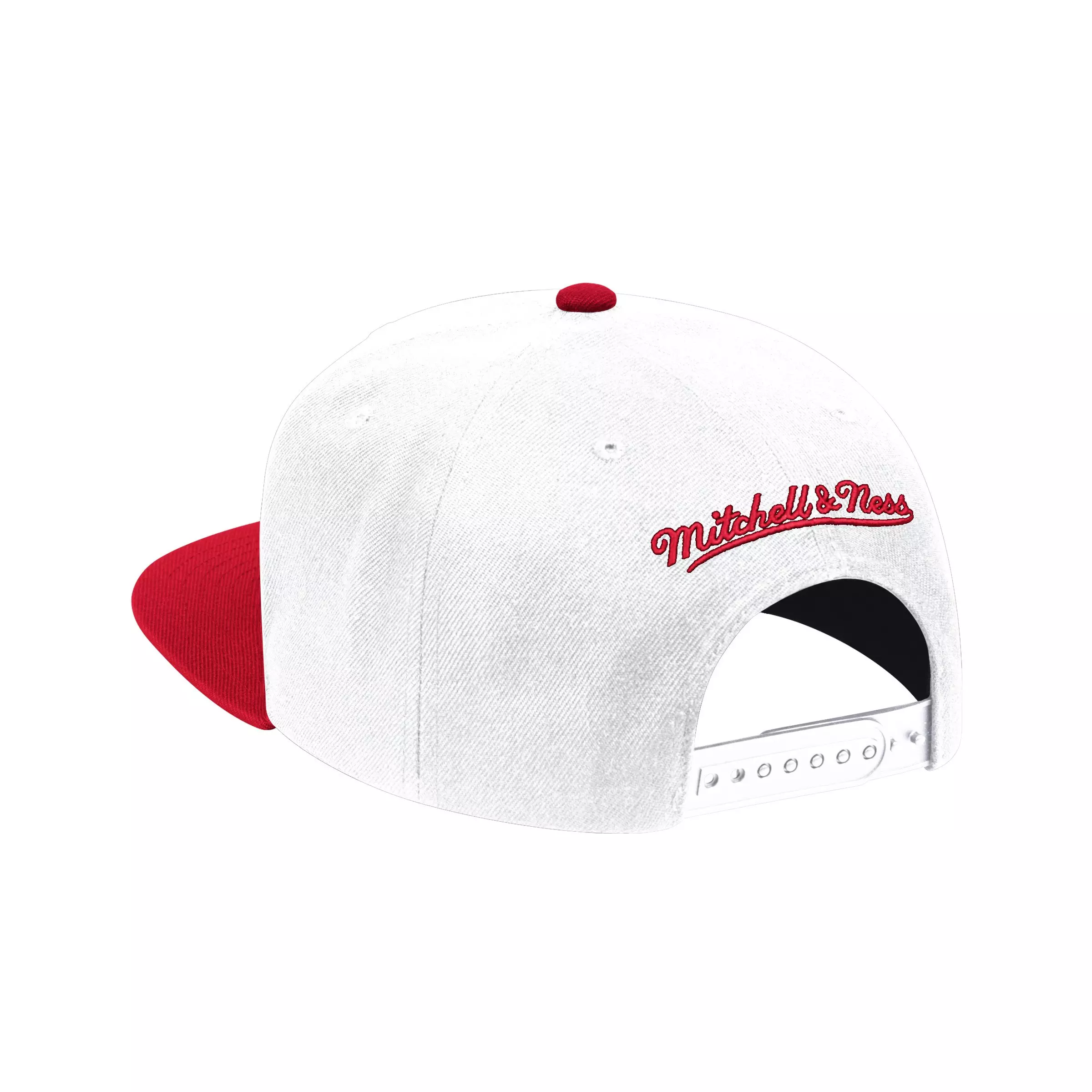 Mitchell & Ness Chicago Bulls Core Basics Snapback Hat - WHITE