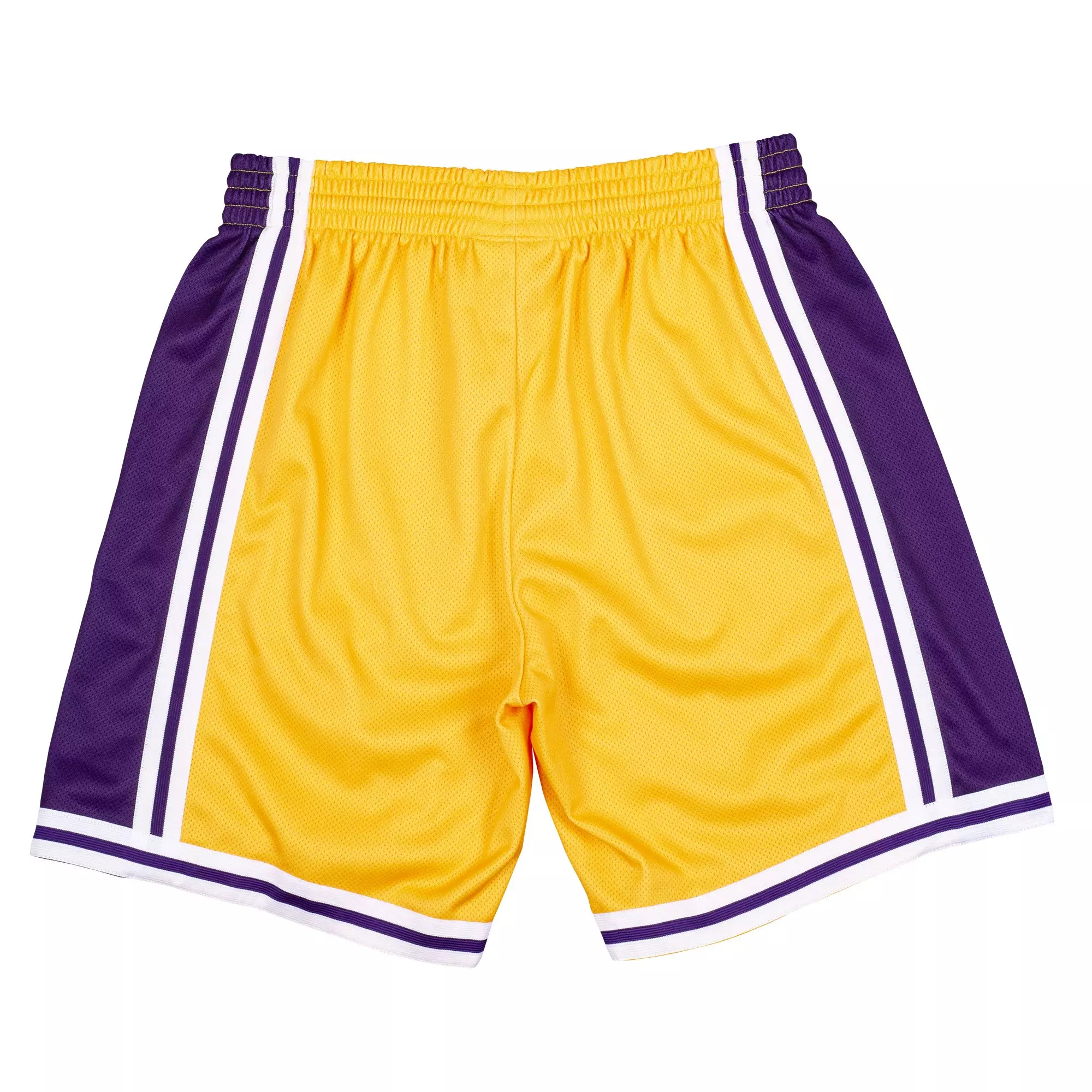 Mitchell & Ness Men's Los Angeles Lakers Big Face 2.0 Basketball Shorts - GOLD
