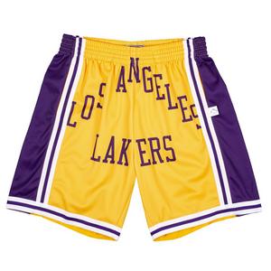 Mitchell & Ness Men's Los Angeles Lakers Big Face 2.0 Basketball Shorts